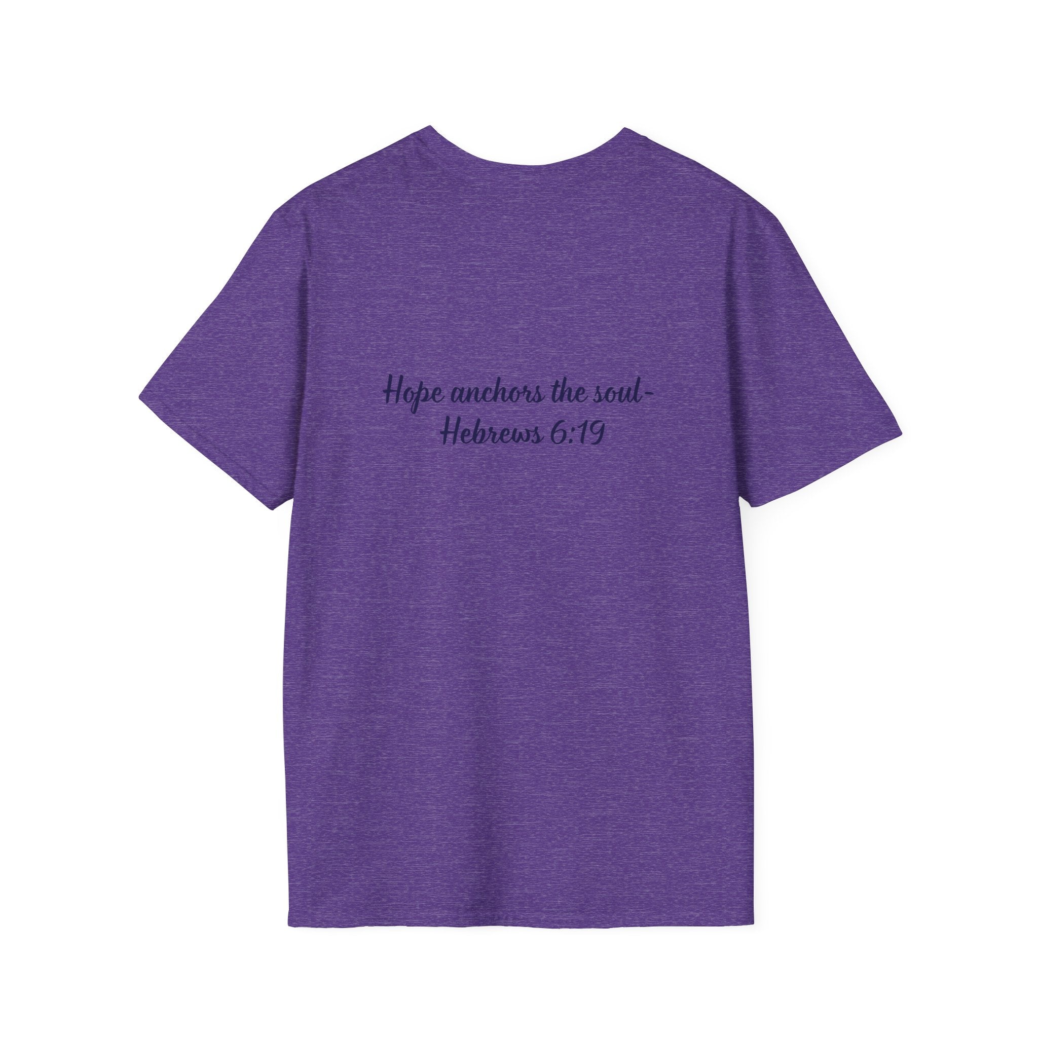 Anchor Your Hope in Me T-Shirt | Christian Anchor Design, Hebrews 6:19 Scripture Tee