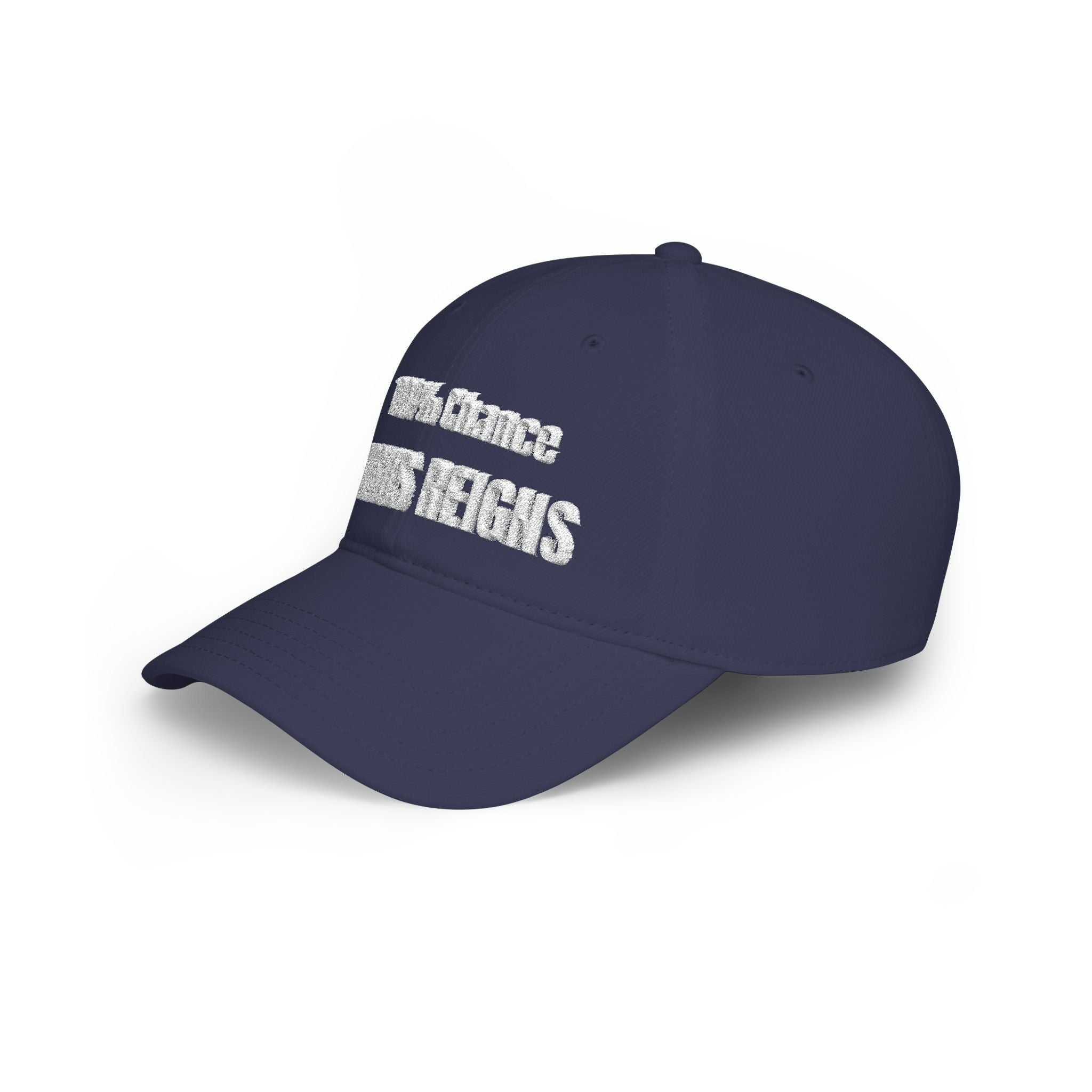 100% Chance Jesus Reigns Baseball Cap | Christian Faith Hat, Religious Embroidered