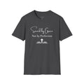 Saved by Grace Not by Perfection T-Shirt | Christian Faith Cross Tee