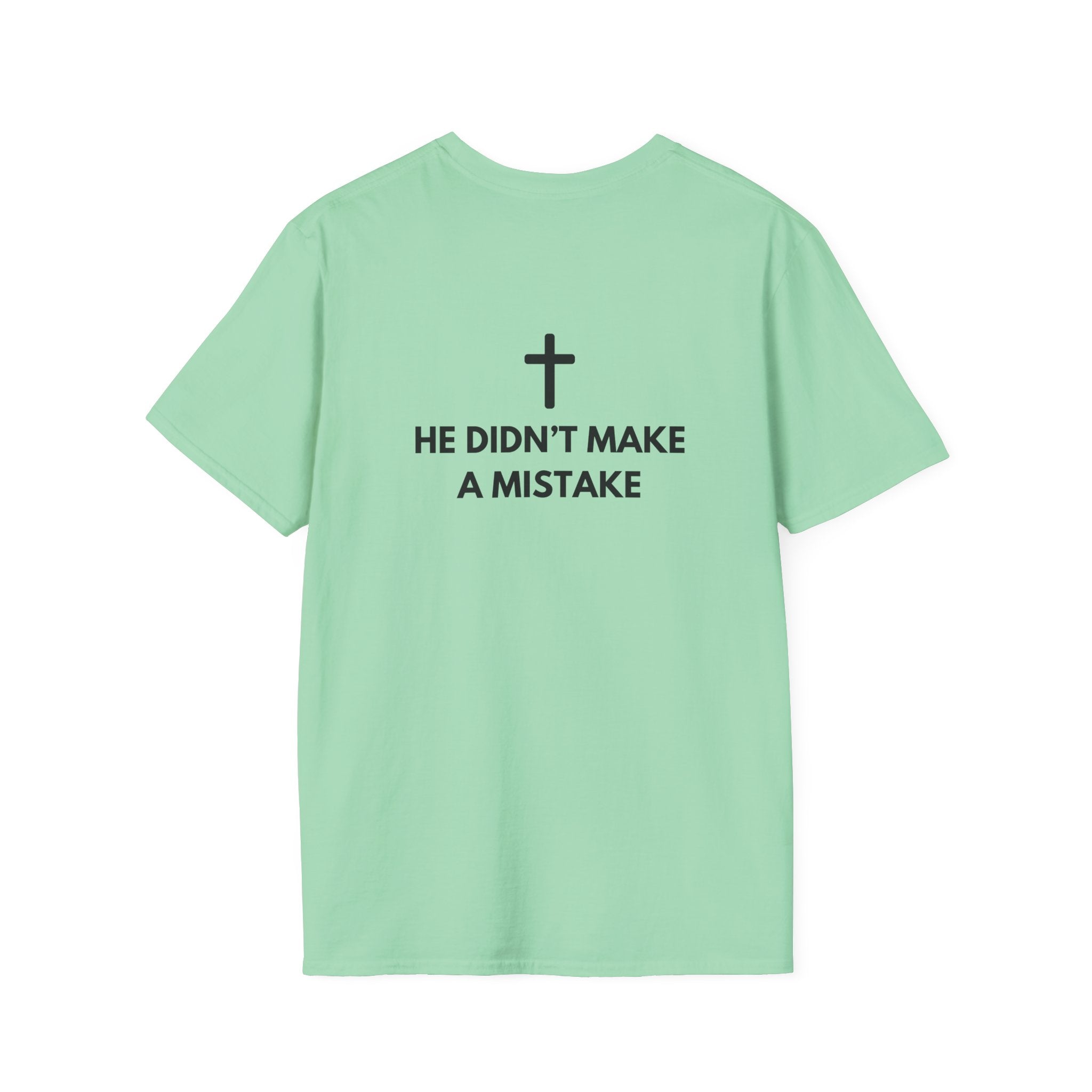 My Body Has Limits My God Doesn't wheelchair faith T-Shirt | He Didn't Make a Mistake back cross
