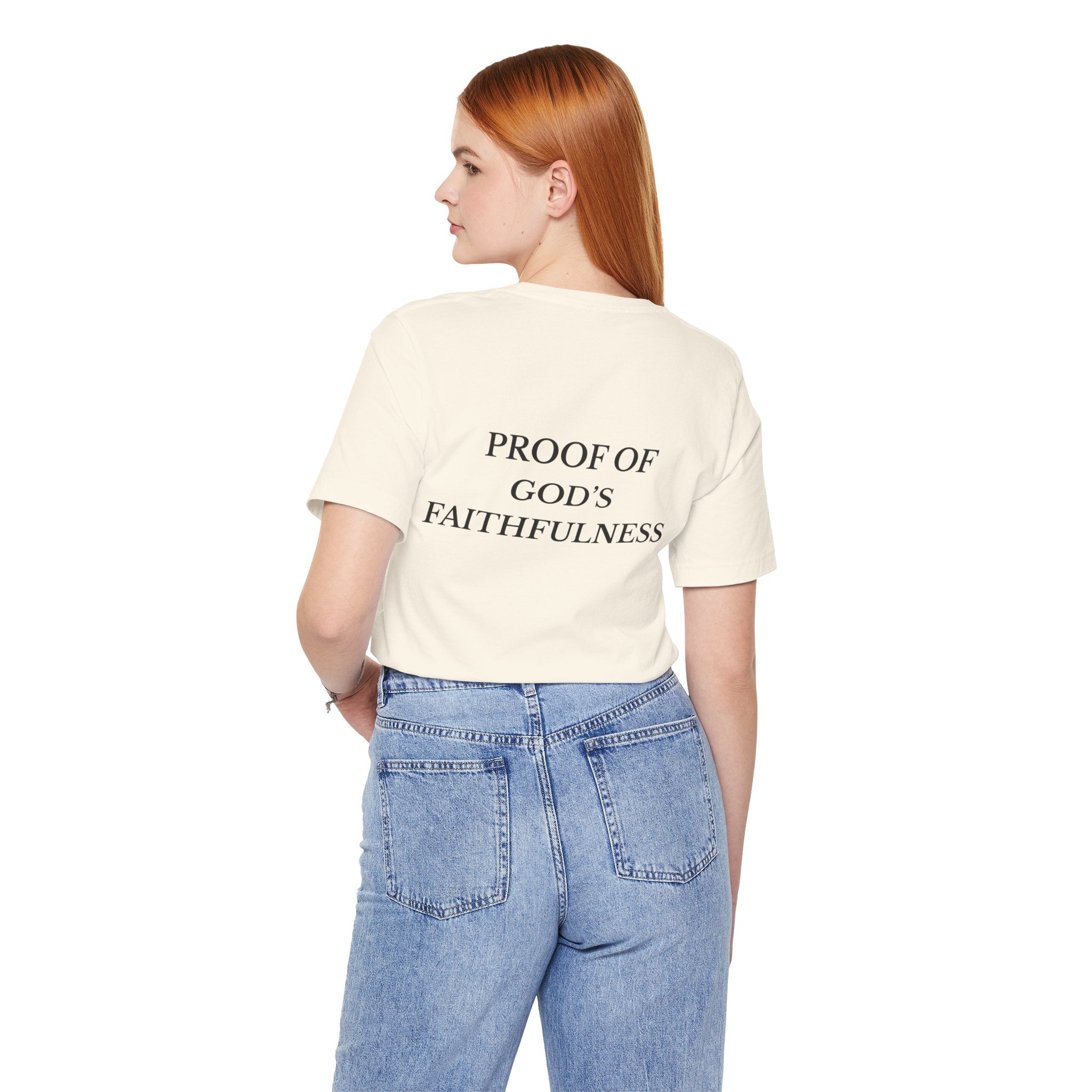 Hebrews 10:23 Cross T-Shirt | Proof of God's Faithfulness Tee