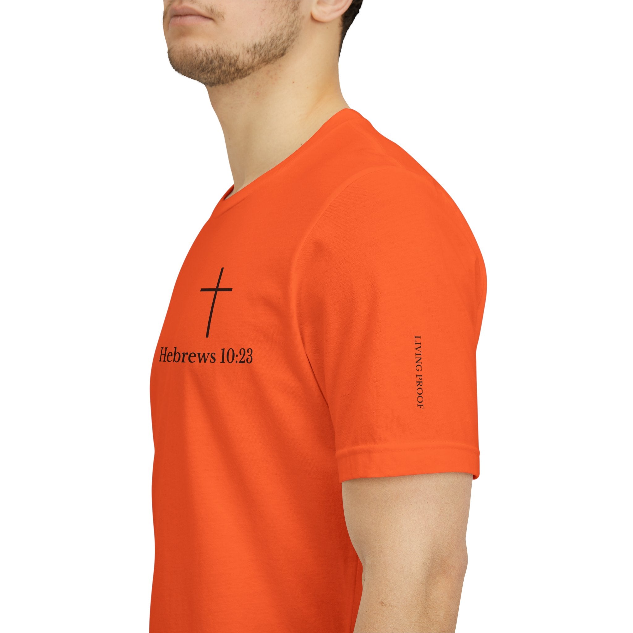 Hebrews 10:23 Cross T-Shirt | Proof of God's Faithfulness Tee