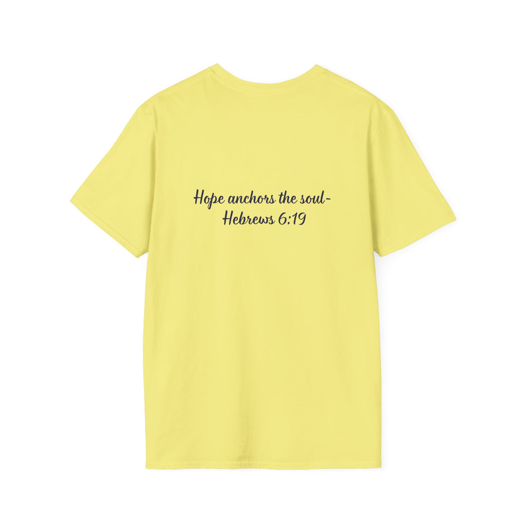 Anchor Your Hope in Me T-Shirt | Christian Anchor Design, Hebrews 6:19 Scripture Tee