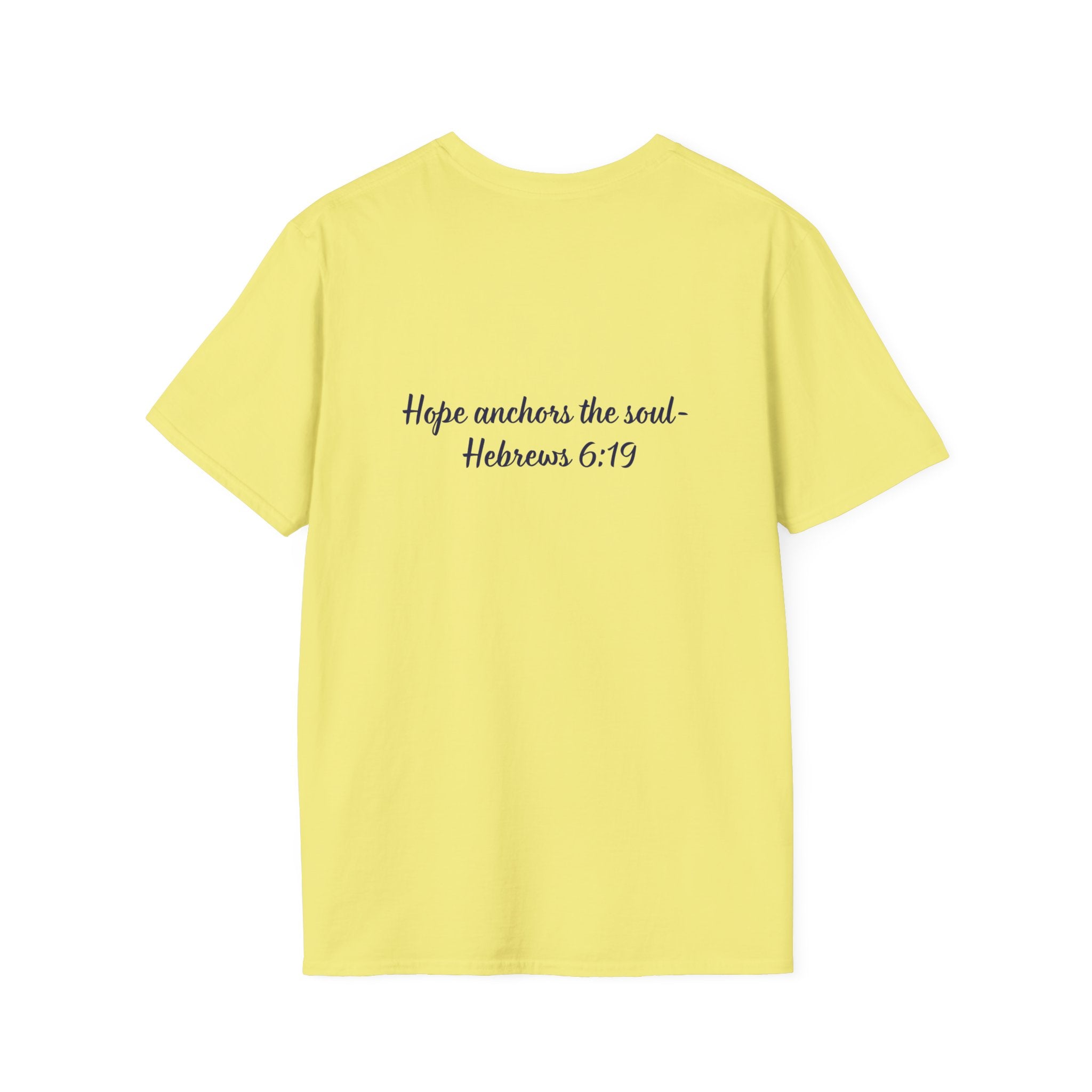 Anchor Your Hope in Me T-Shirt | Christian Anchor Design, Hebrews 6:19 Scripture Tee