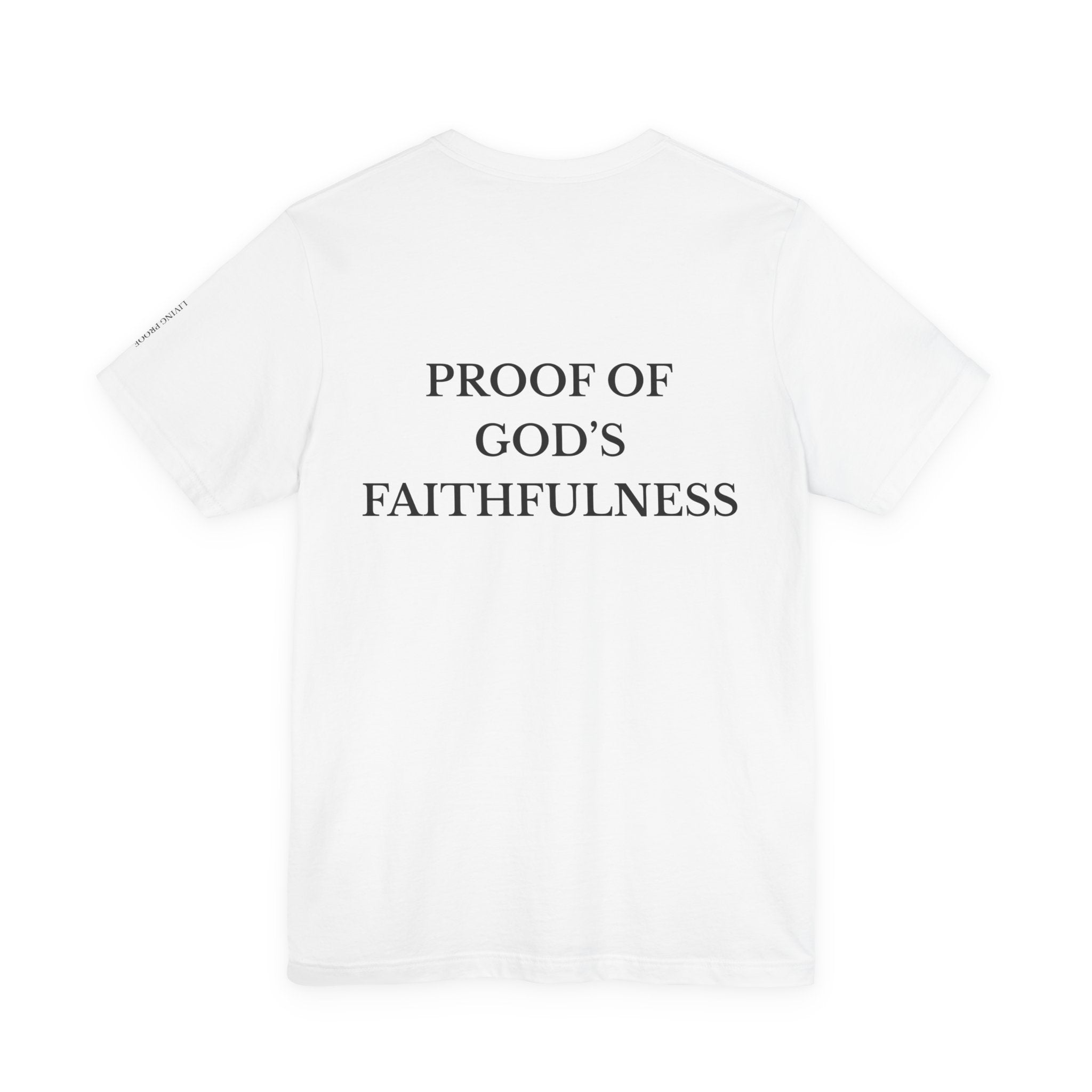 Hebrews 10:23 Cross T-Shirt | Proof of God's Faithfulness Tee