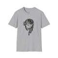Jesus with Crown of Thorns T-Shirt | Because of His Stripes religious tee