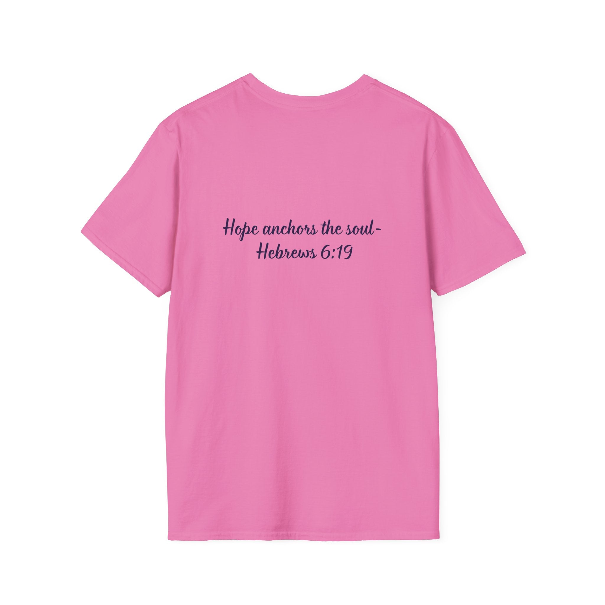 Anchor Your Hope in Me T-Shirt | Christian Anchor Design, Hebrews 6:19 Scripture Tee
