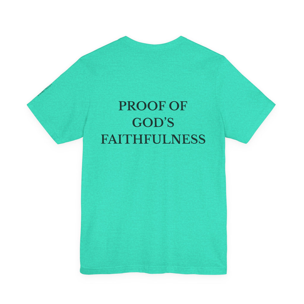 Hebrews 10:23 Cross T-Shirt | Proof of God's Faithfulness Tee
