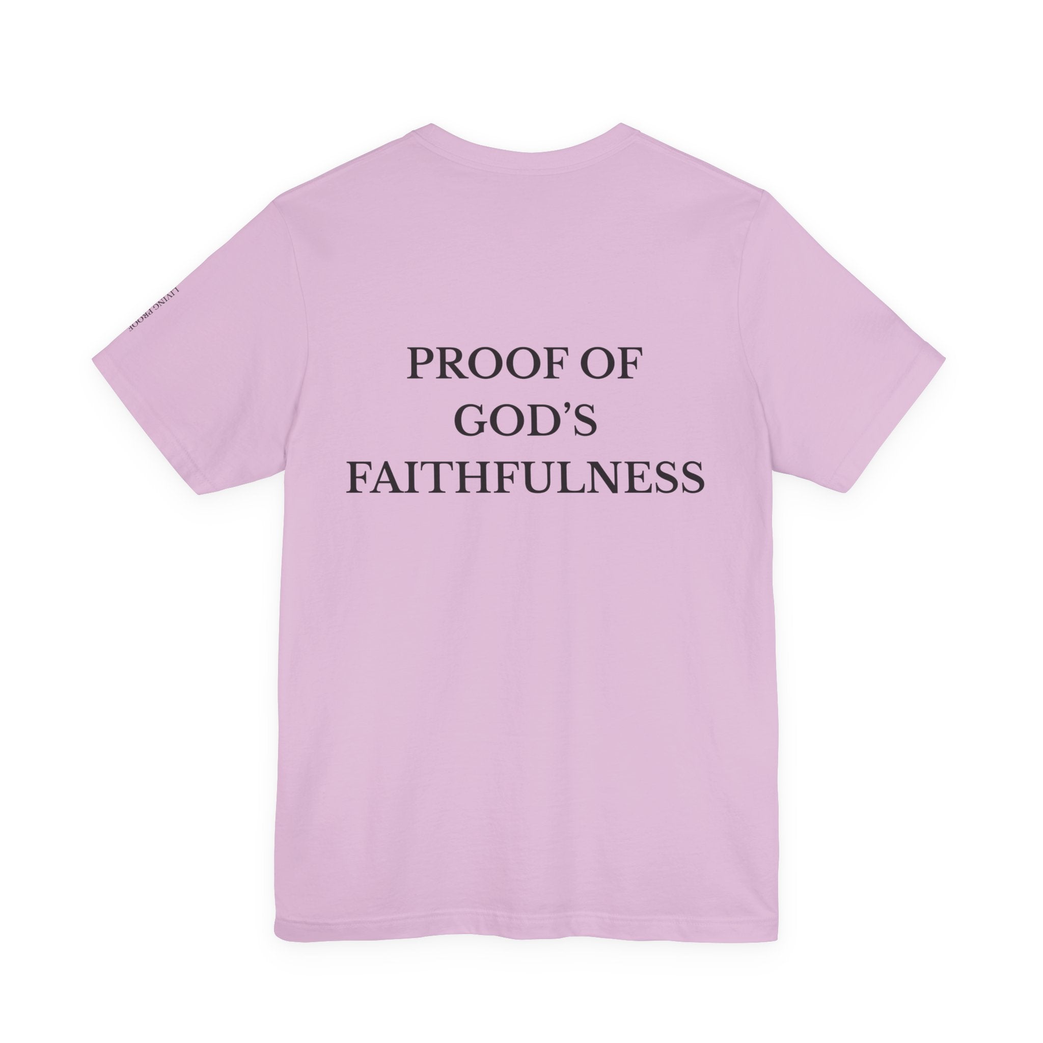 Hebrews 10:23 Cross T-Shirt | Proof of God's Faithfulness Tee