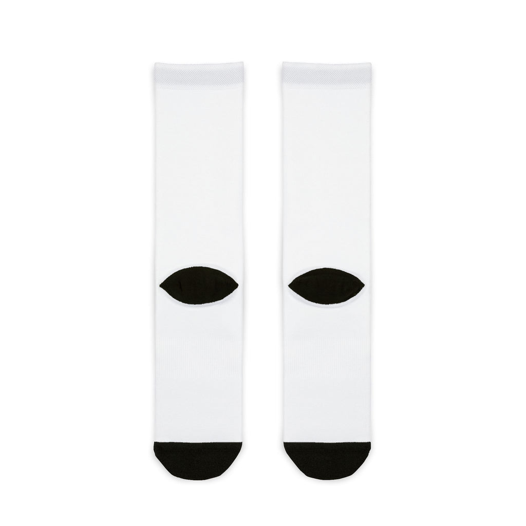 Cross with 'Walk by Faith Not by Sight' Crew Socks | Christian Faith Socks