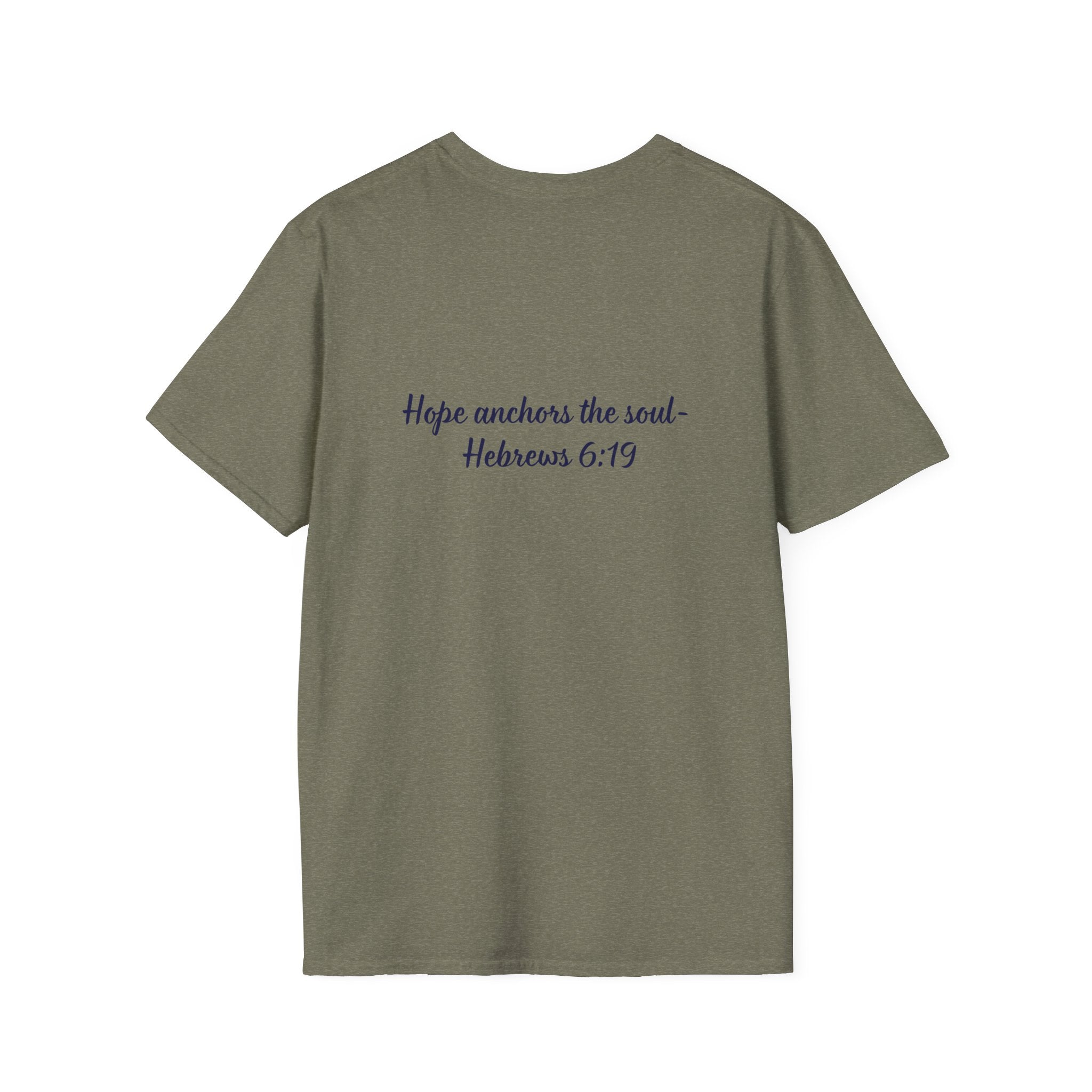 Anchor Your Hope in Me T-Shirt | Christian Anchor Design, Hebrews 6:19 Scripture Tee