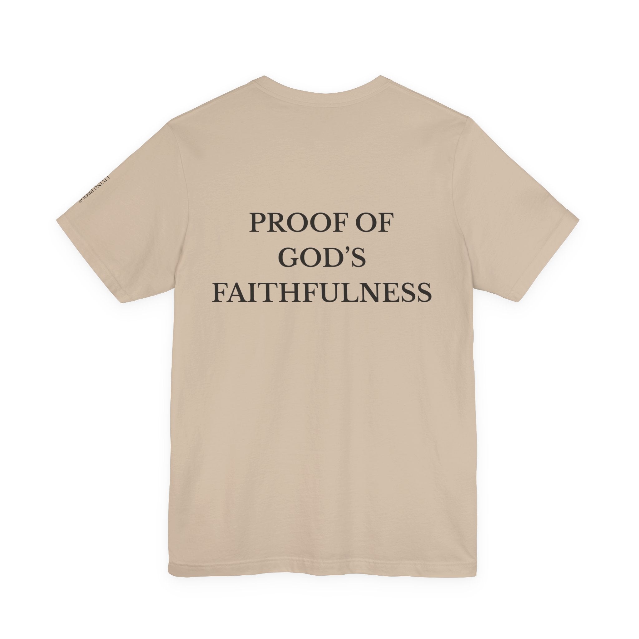 Hebrews 10:23 Cross T-Shirt | Proof of God's Faithfulness Tee