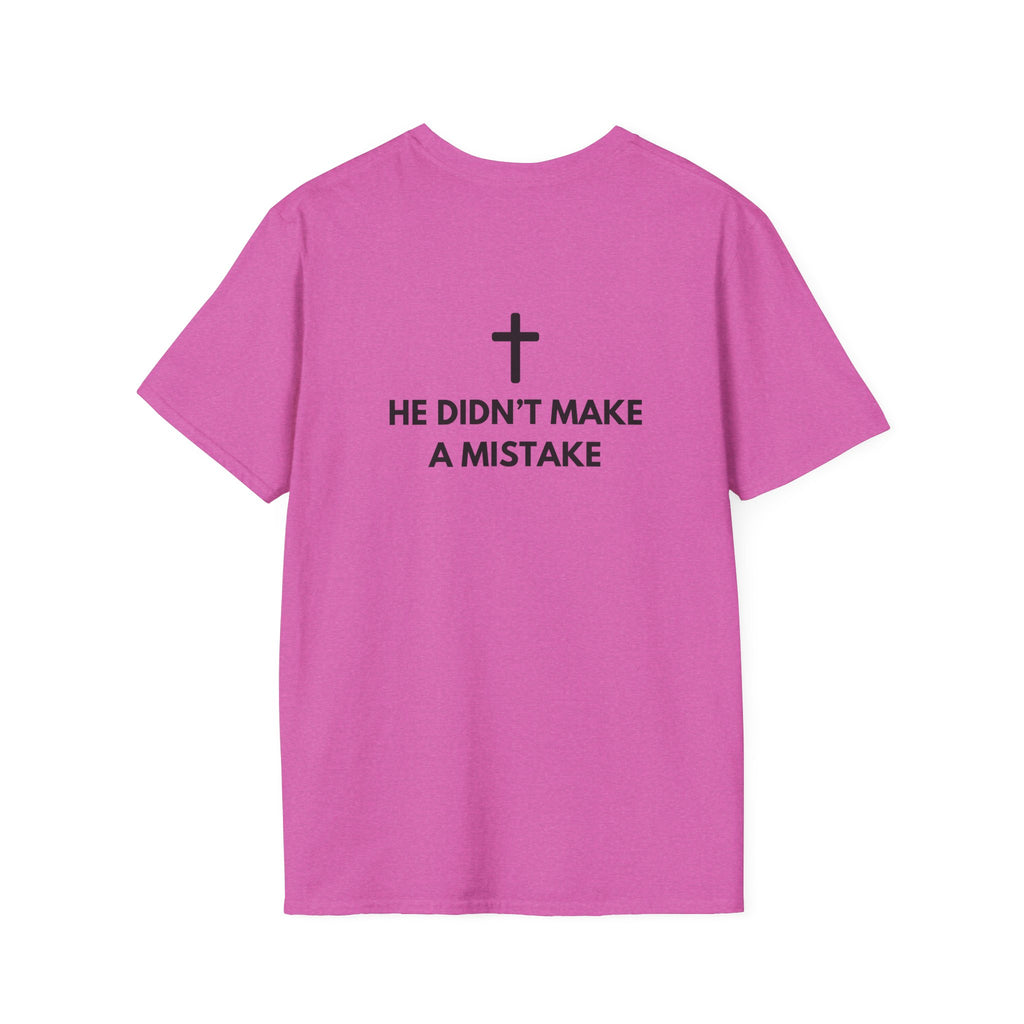 My Body Has Limits My God Doesn't wheelchair faith T-Shirt | He Didn't Make a Mistake back cross