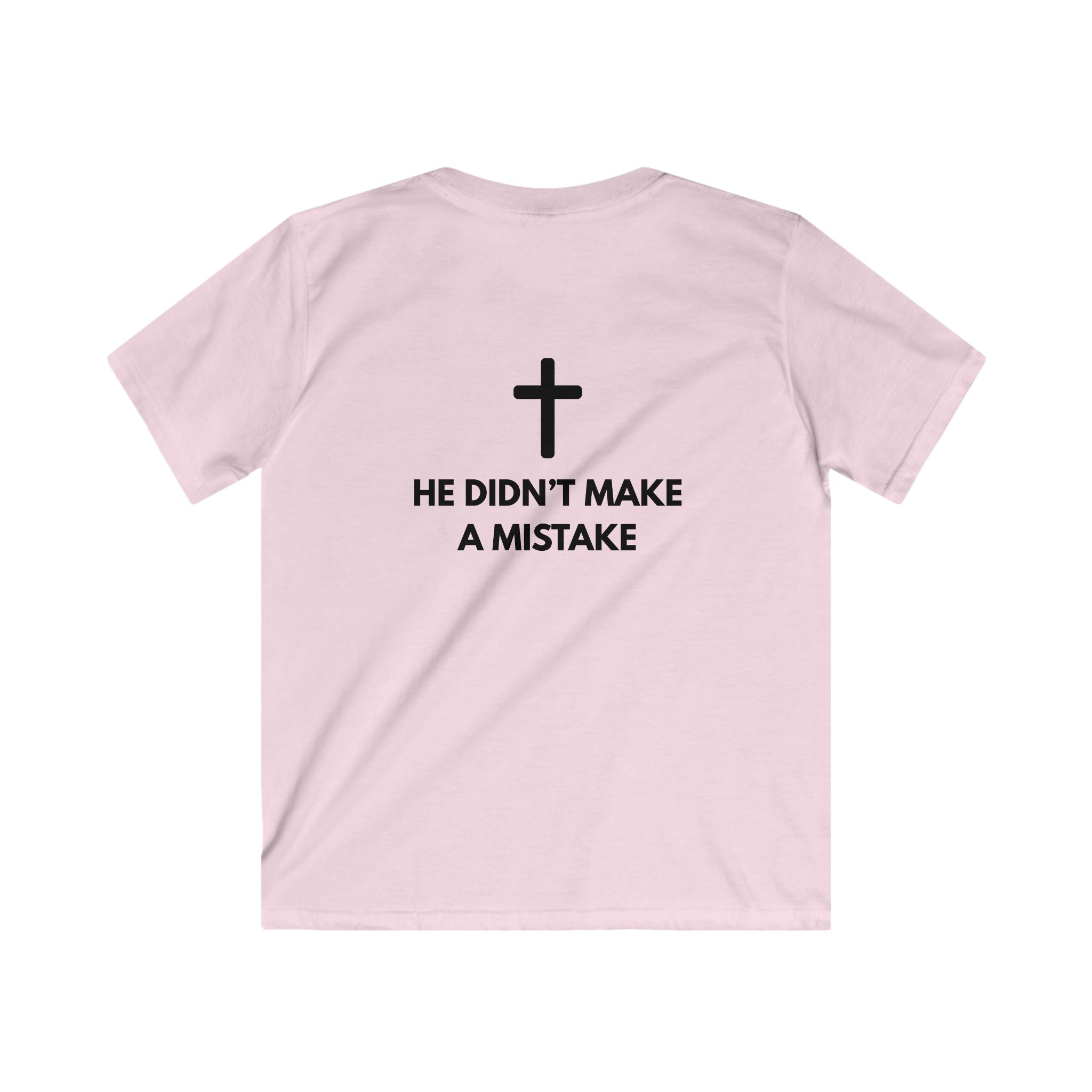 My Body Has Limits MY GOD DOESN'T kids tee | Christian faith disability design