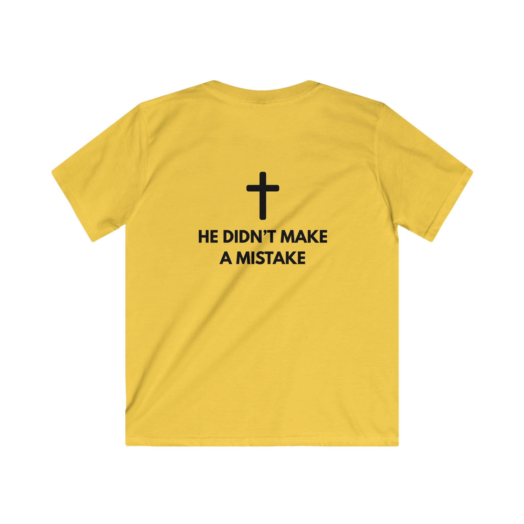 My Body Has Limits MY GOD DOESN'T kids tee | Christian faith disability design