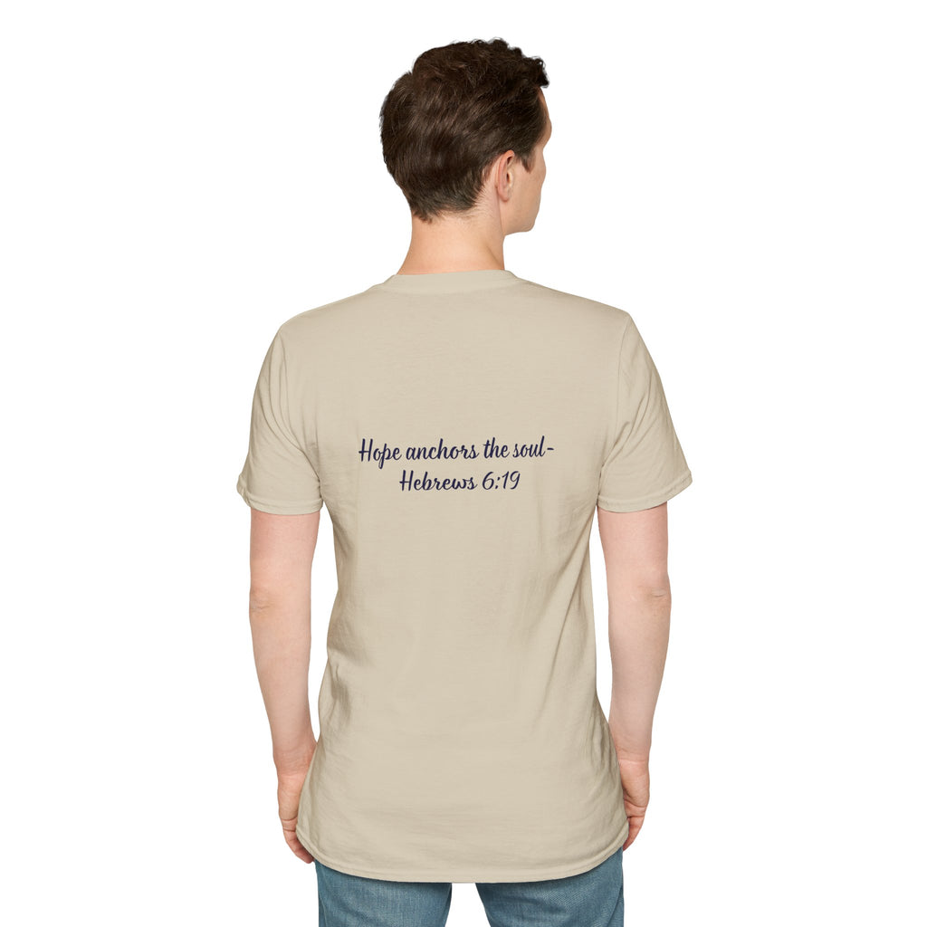 Anchor Your Hope in Me T-Shirt | Christian Anchor Design, Hebrews 6:19 Scripture Tee