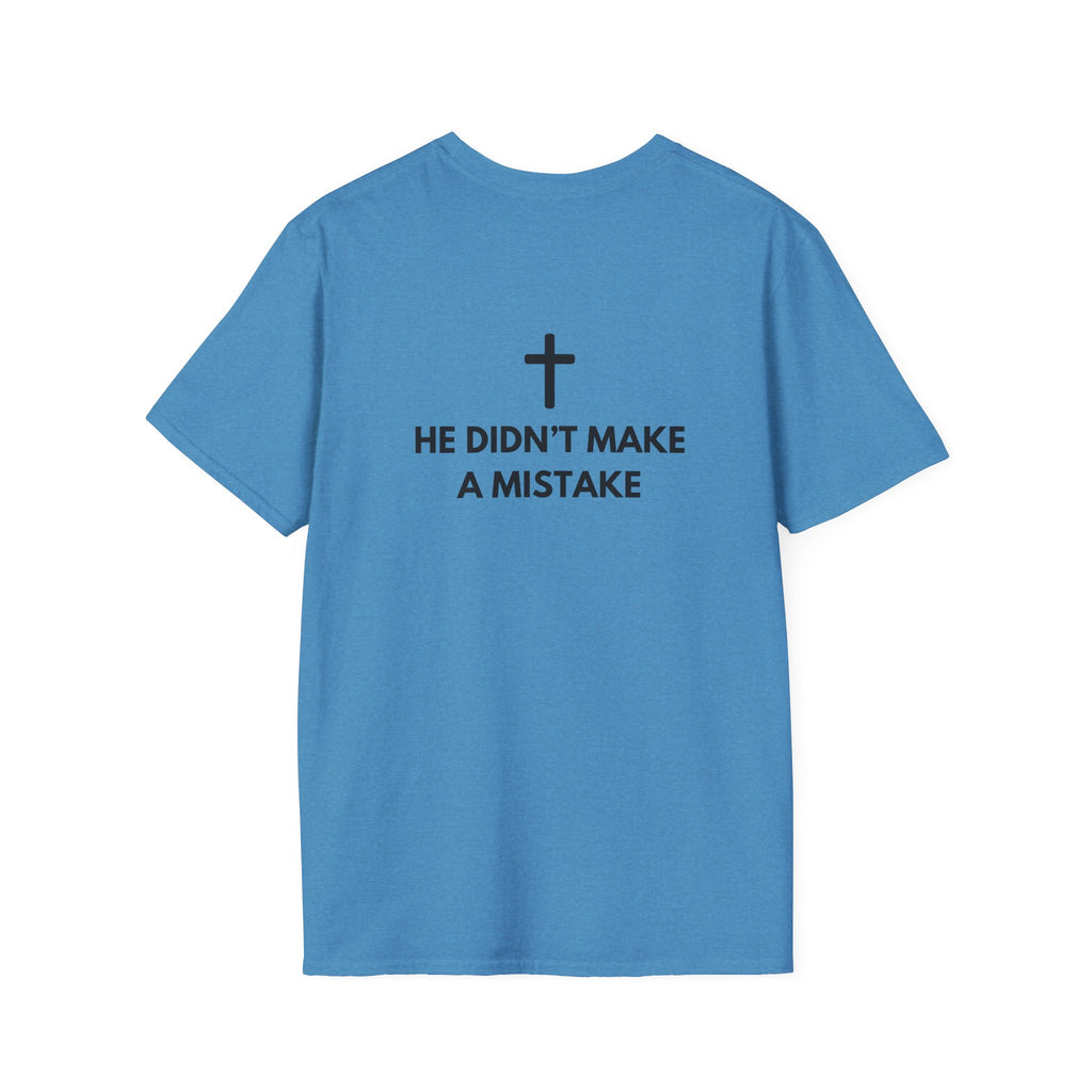 My Body Has Limits My God Doesn't wheelchair faith T-Shirt | He Didn't Make a Mistake back cross