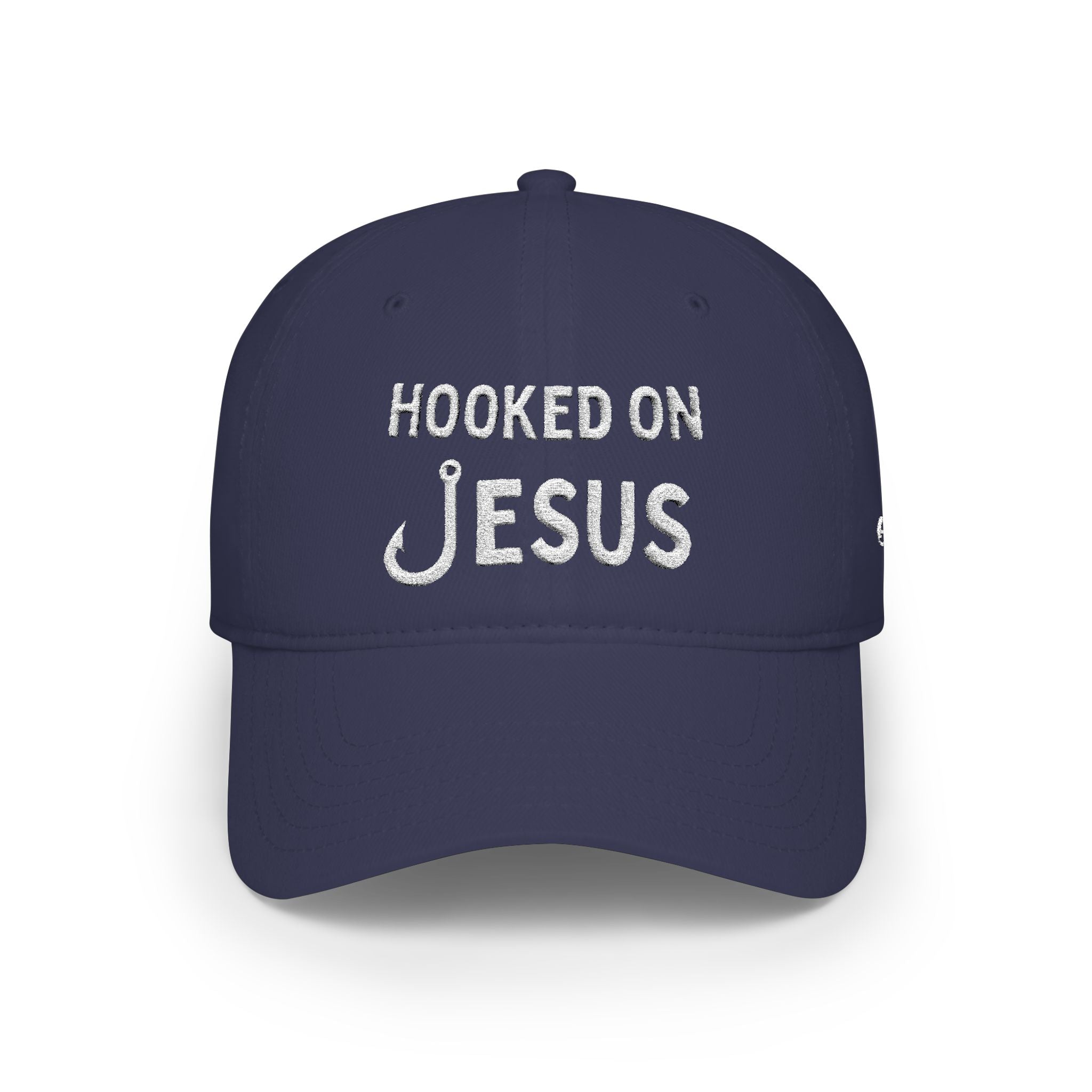 Hooked on Jesus Baseball Cap | Christian Faith Hat