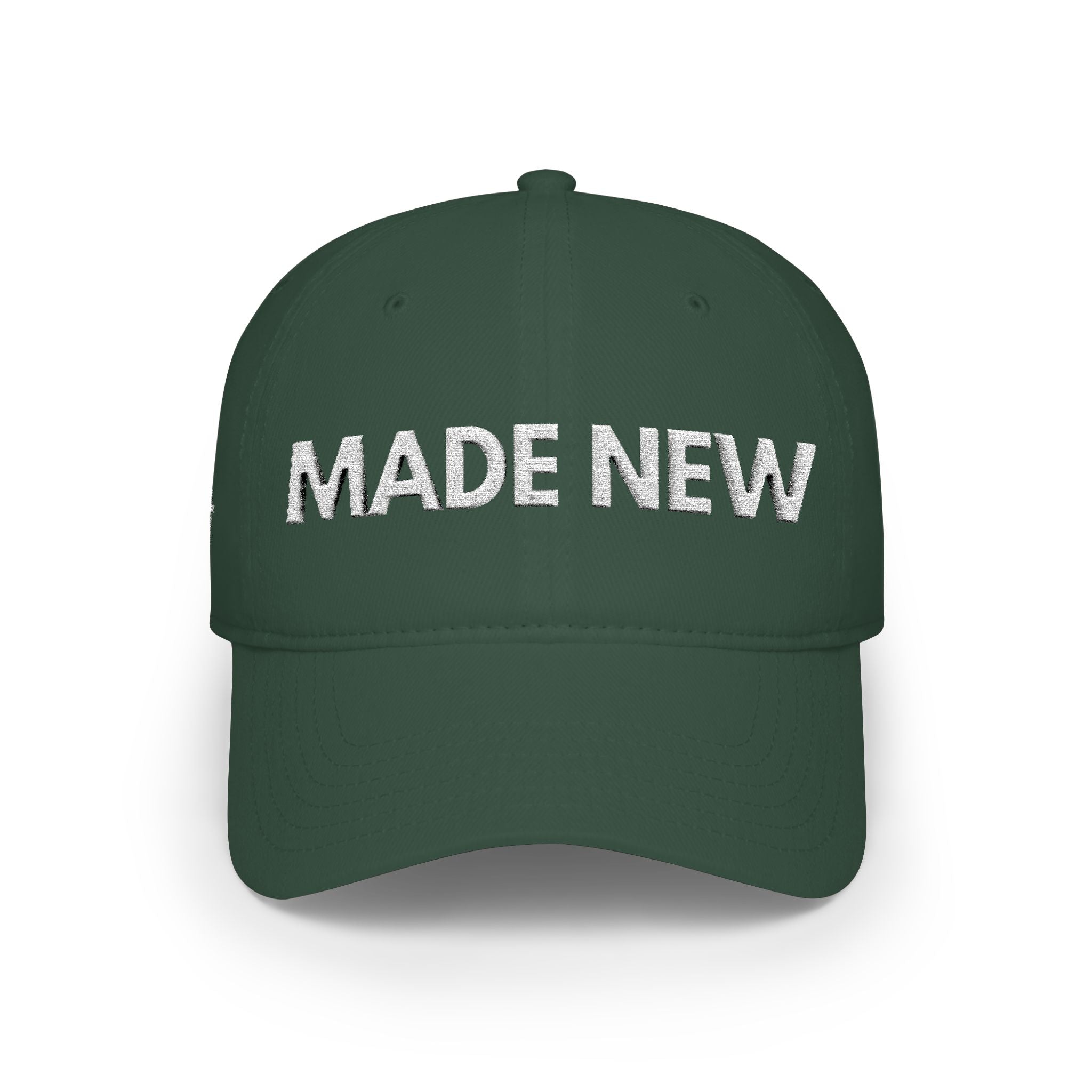 Made New baseball cap | faith "In Christ" embroidered