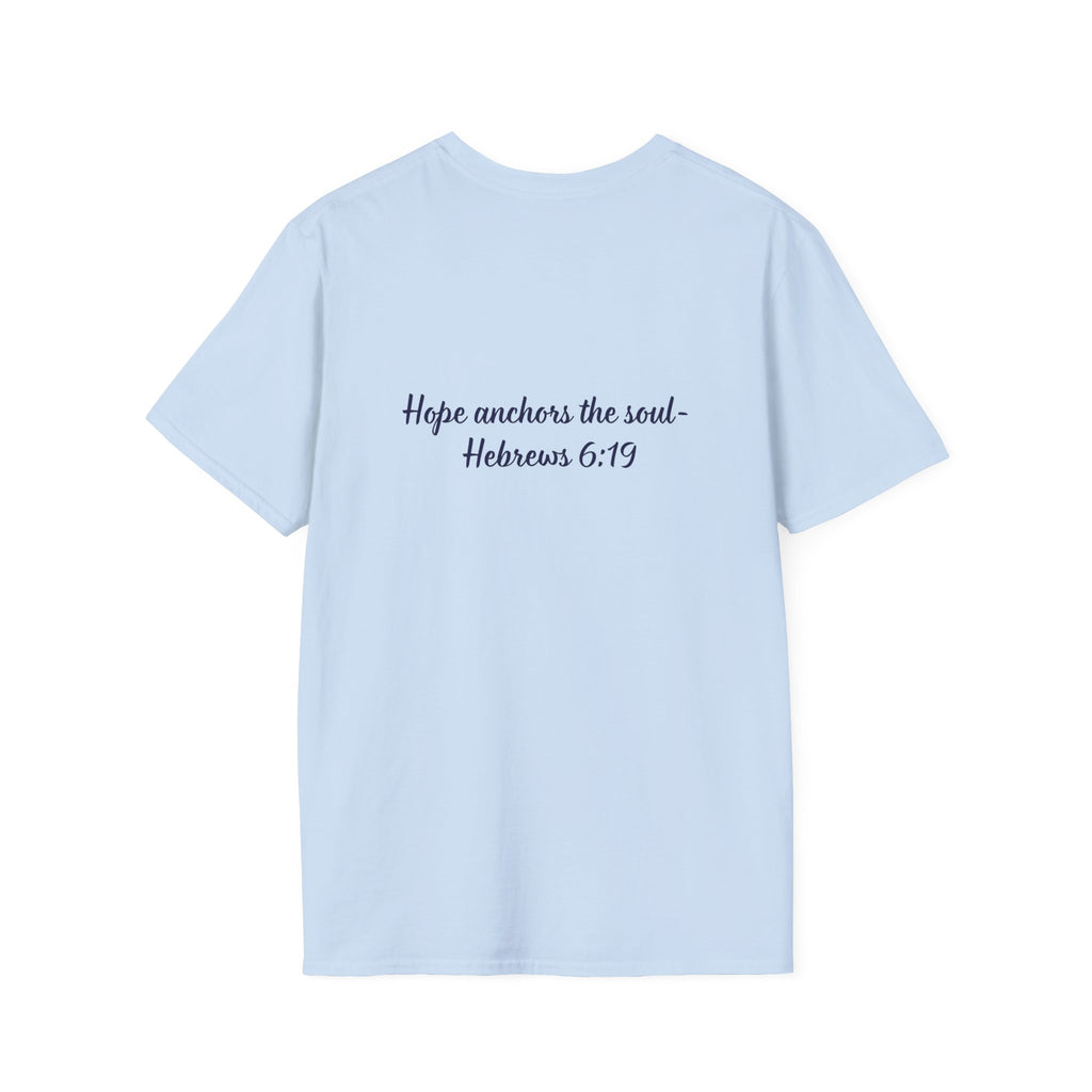 Anchor Your Hope in Me T-Shirt | Christian Anchor Design, Hebrews 6:19 Scripture Tee