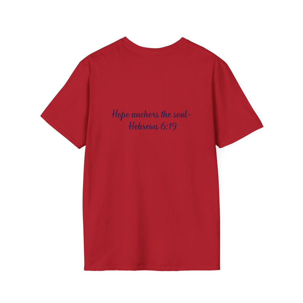 Anchor Your Hope in Me T-Shirt | Christian Anchor Design, Hebrews 6:19 Scripture Tee