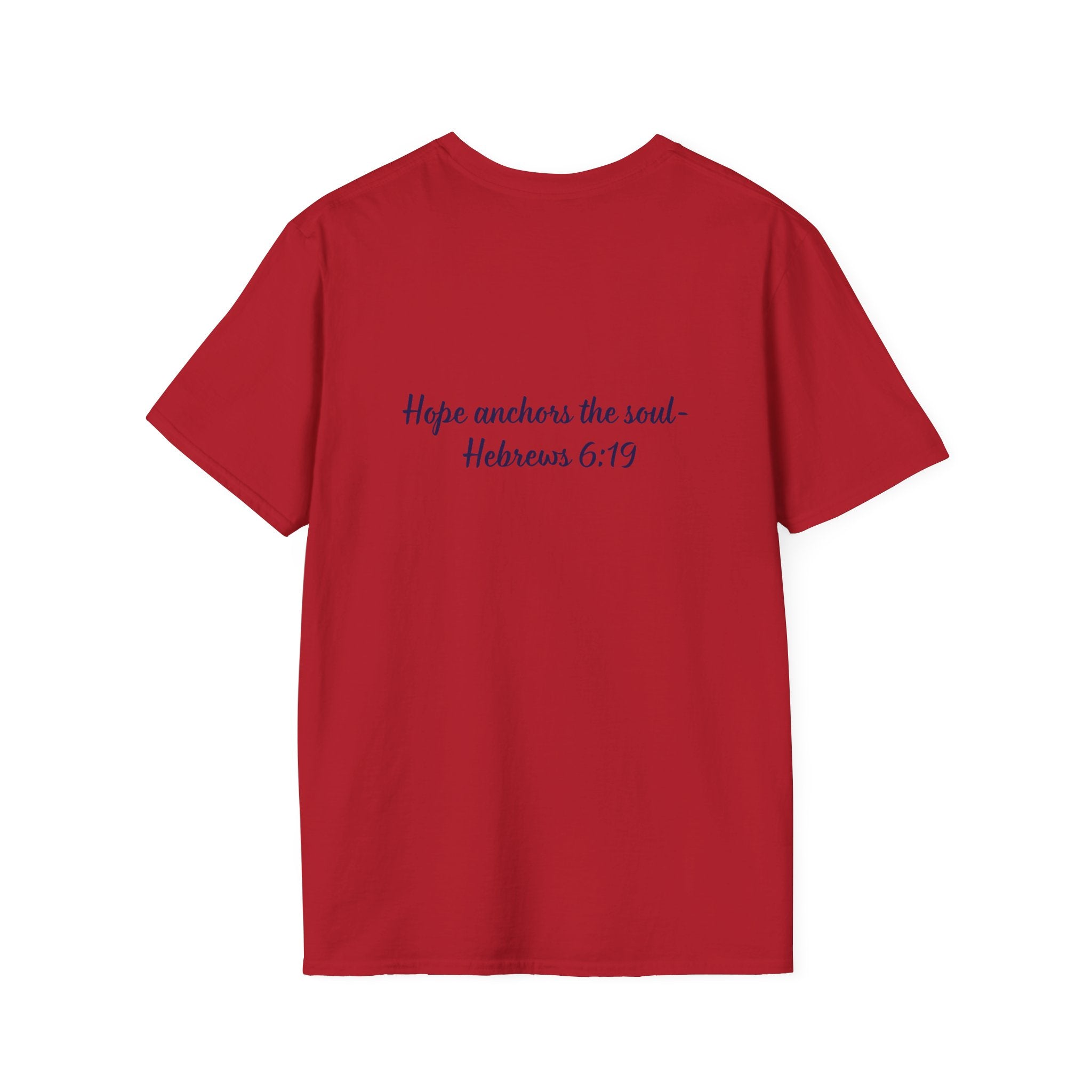 Anchor Your Hope in Me T-Shirt | Christian Anchor Design, Hebrews 6:19 Scripture Tee