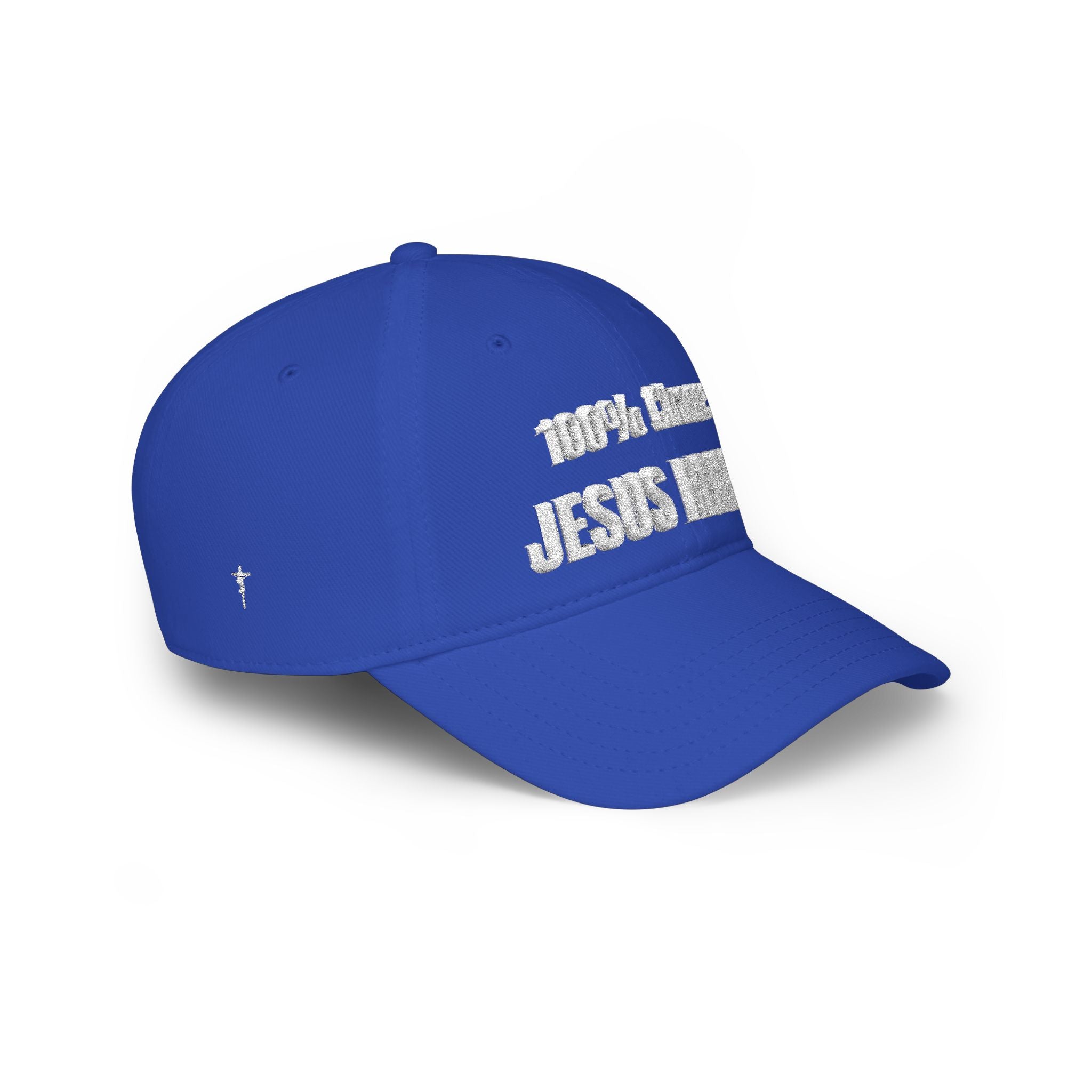 100% Chance Jesus Reigns Baseball Cap | Christian Faith Hat