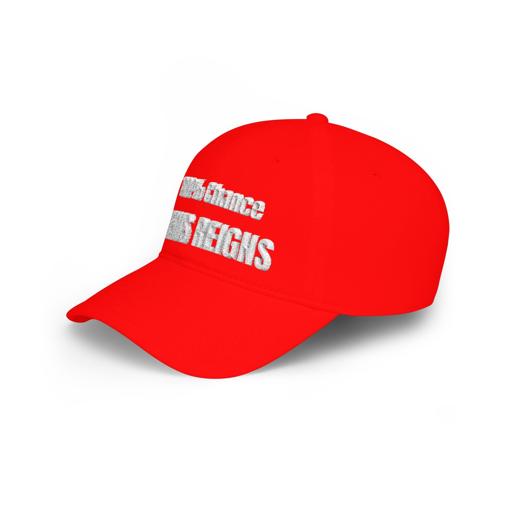 100% Chance Jesus Reigns Baseball Cap | Christian Faith Hat