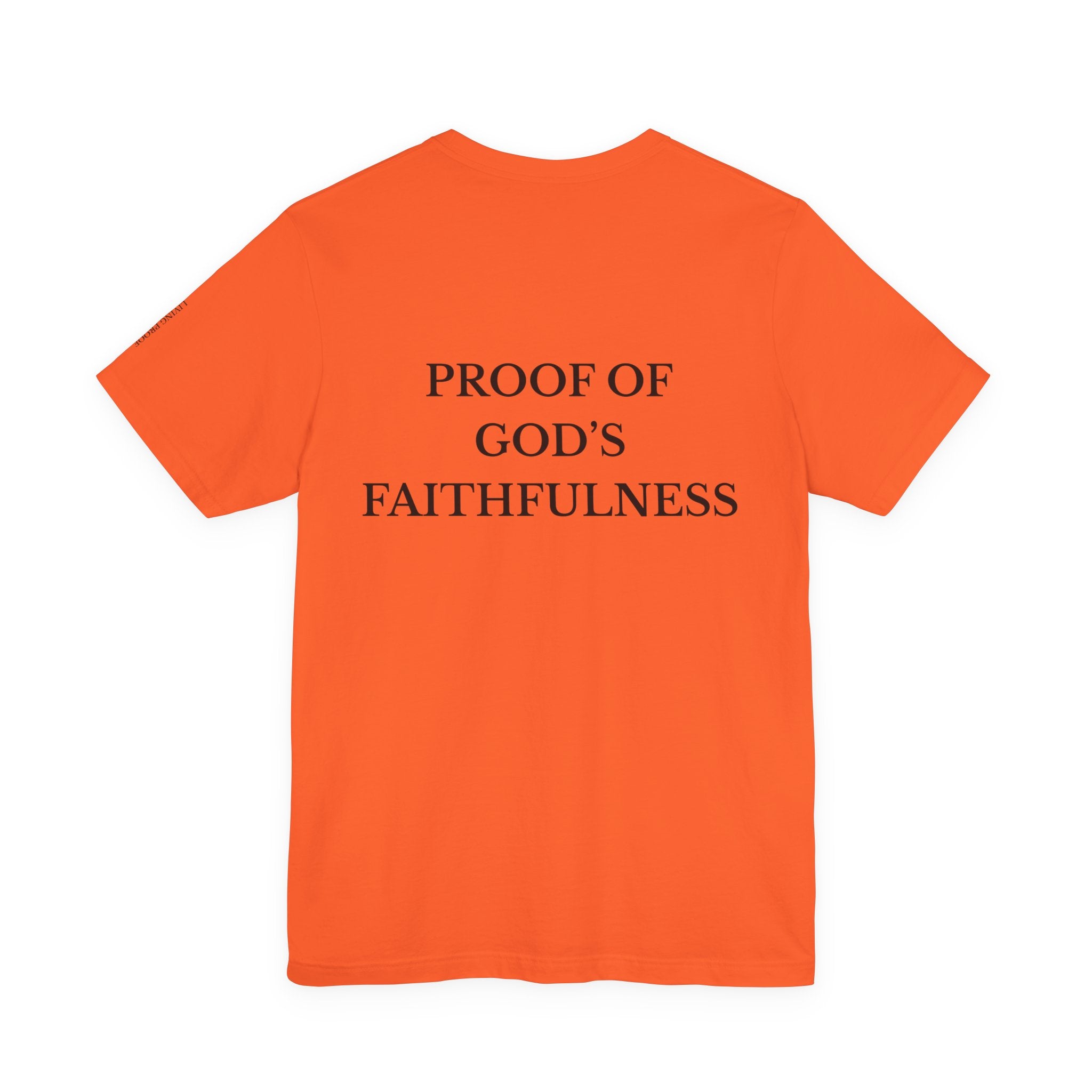 Hebrews 10:23 Cross T-Shirt | Proof of God's Faithfulness Tee