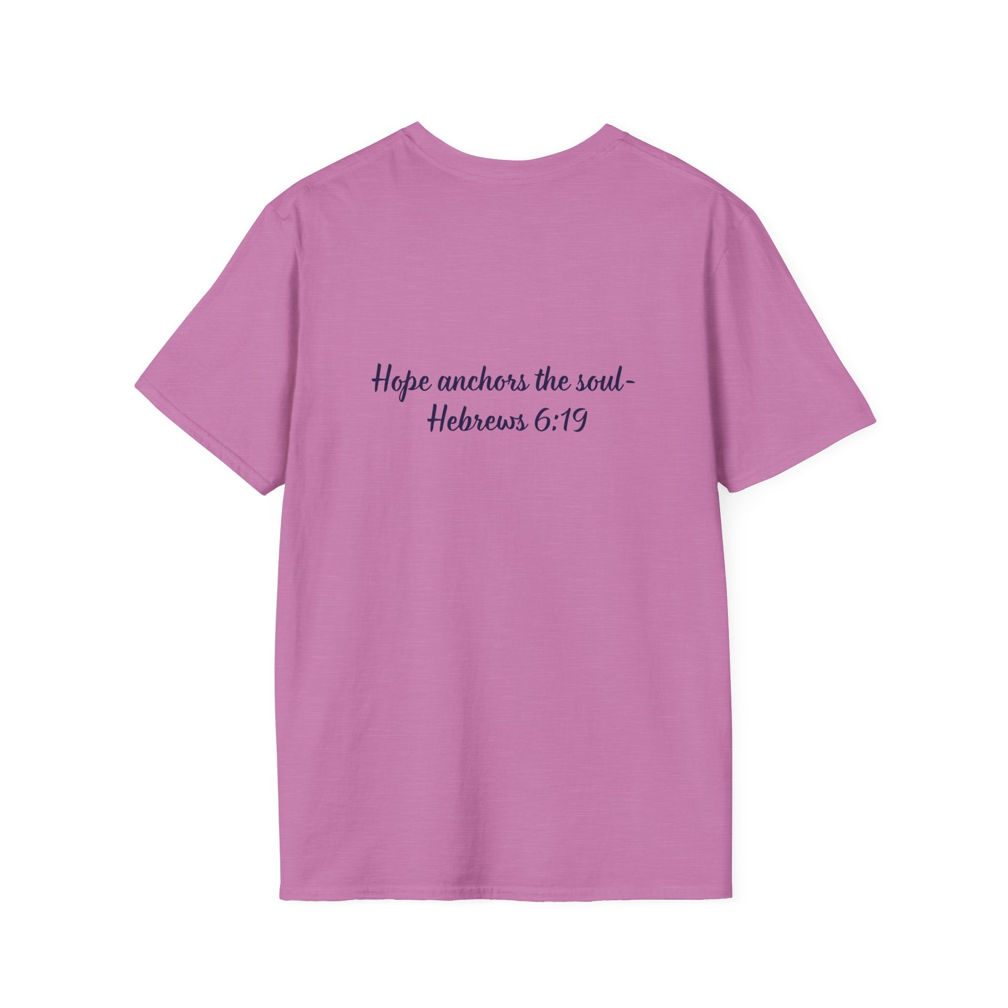 Anchor Your Hope in Me T-Shirt | Christian Anchor Design, Hebrews 6:19 Scripture Tee