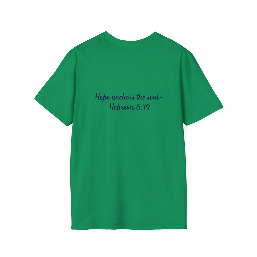 Anchor Your Hope in Me T-Shirt | Christian Anchor Design, Hebrews 6:19 Scripture Tee