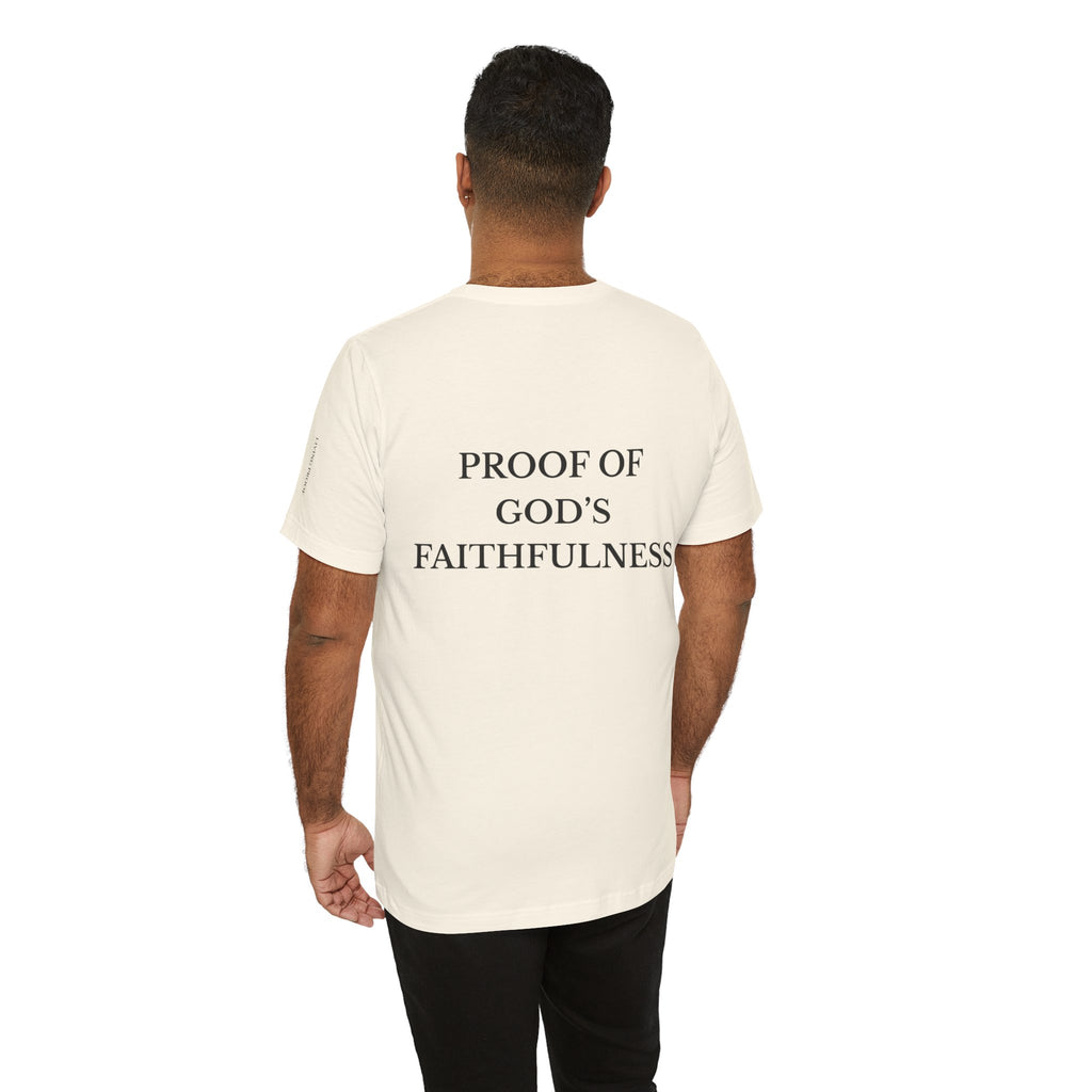 Hebrews 10:23 Cross T-Shirt | Proof of God's Faithfulness Tee