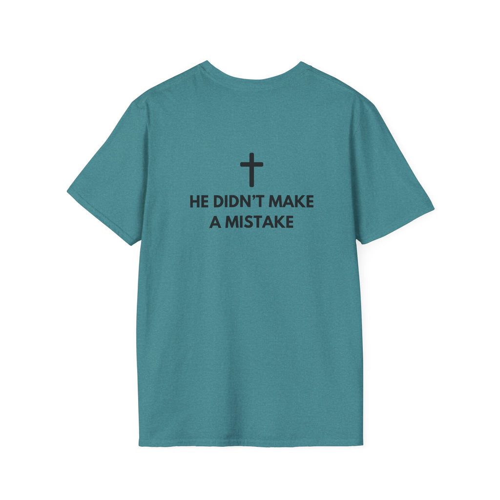 My Body Has Limits My God Doesn't wheelchair faith T-Shirt | He Didn't Make a Mistake back cross
