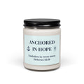 Anchored in Hope Candle | Soy Candle 9oz, Hebrews 12:28