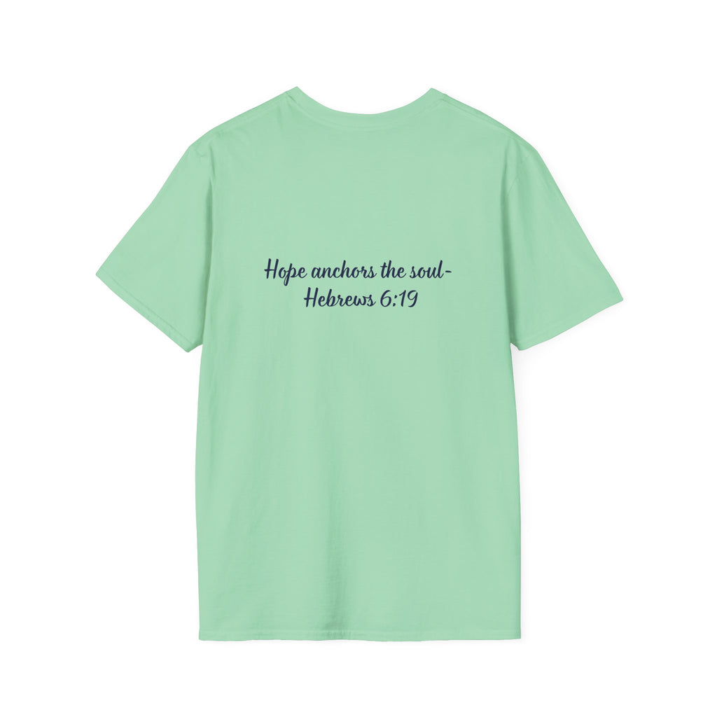 Anchor Your Hope in Me T-Shirt | Christian Anchor Design, Hebrews 6:19 Scripture Tee