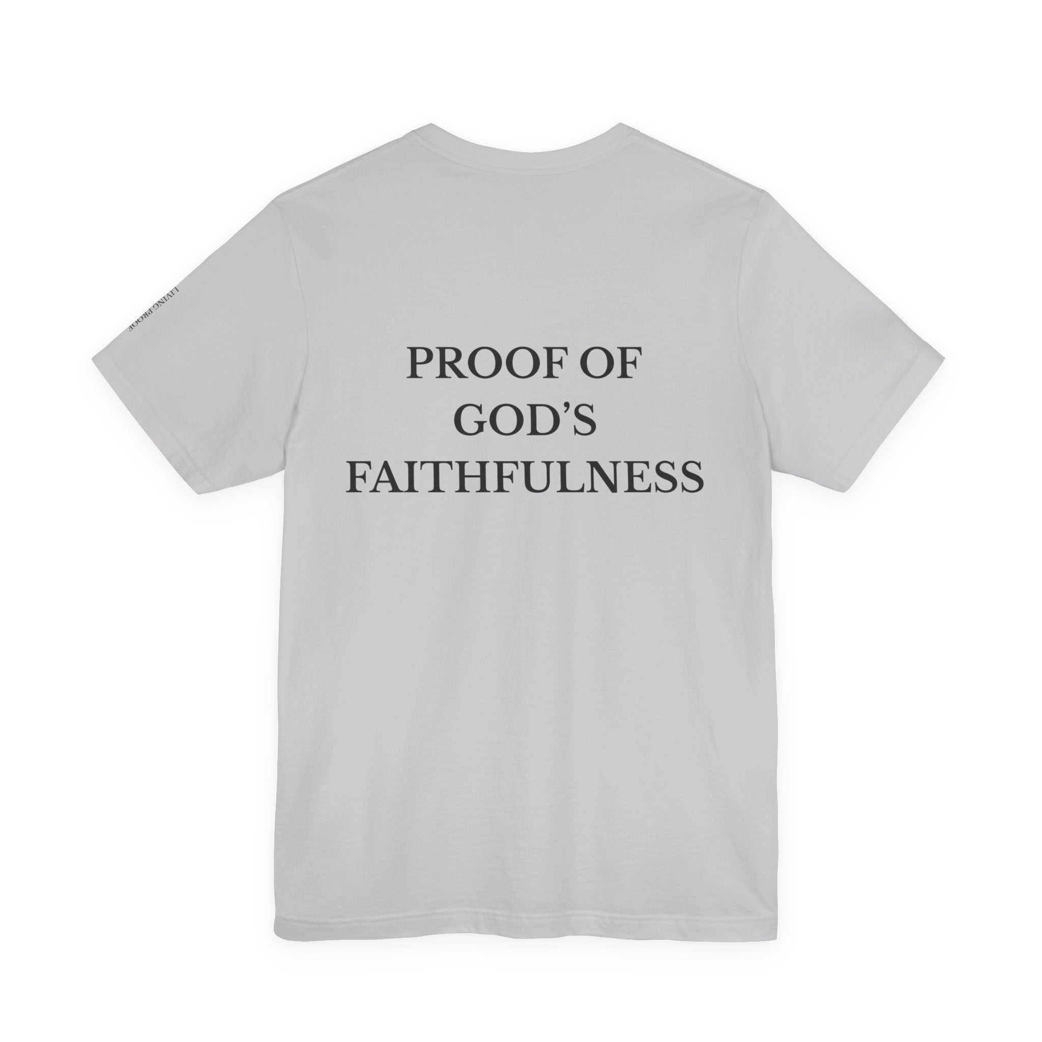 Hebrews 10:23 Cross T-Shirt | Proof of God's Faithfulness Tee