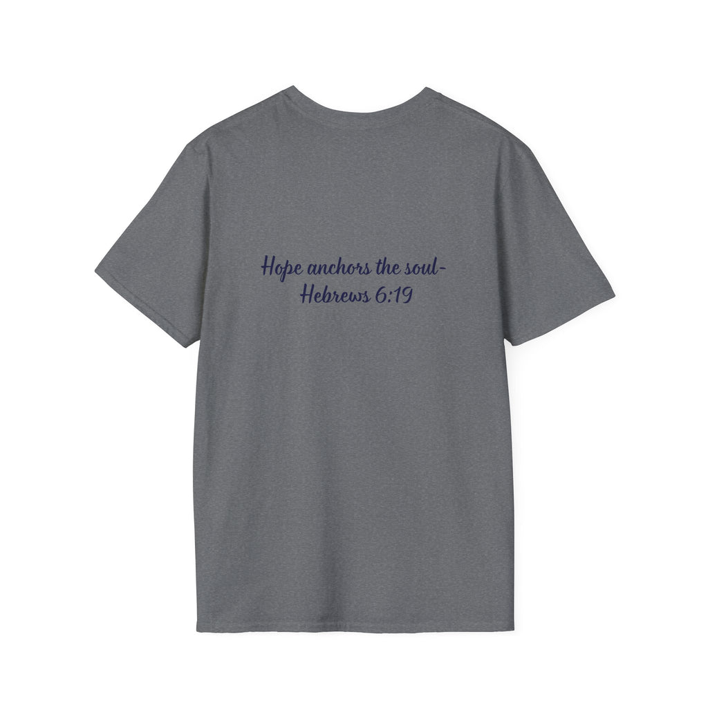 Anchor Your Hope in Me T-Shirt | Christian Anchor Design, Hebrews 6:19 Scripture Tee