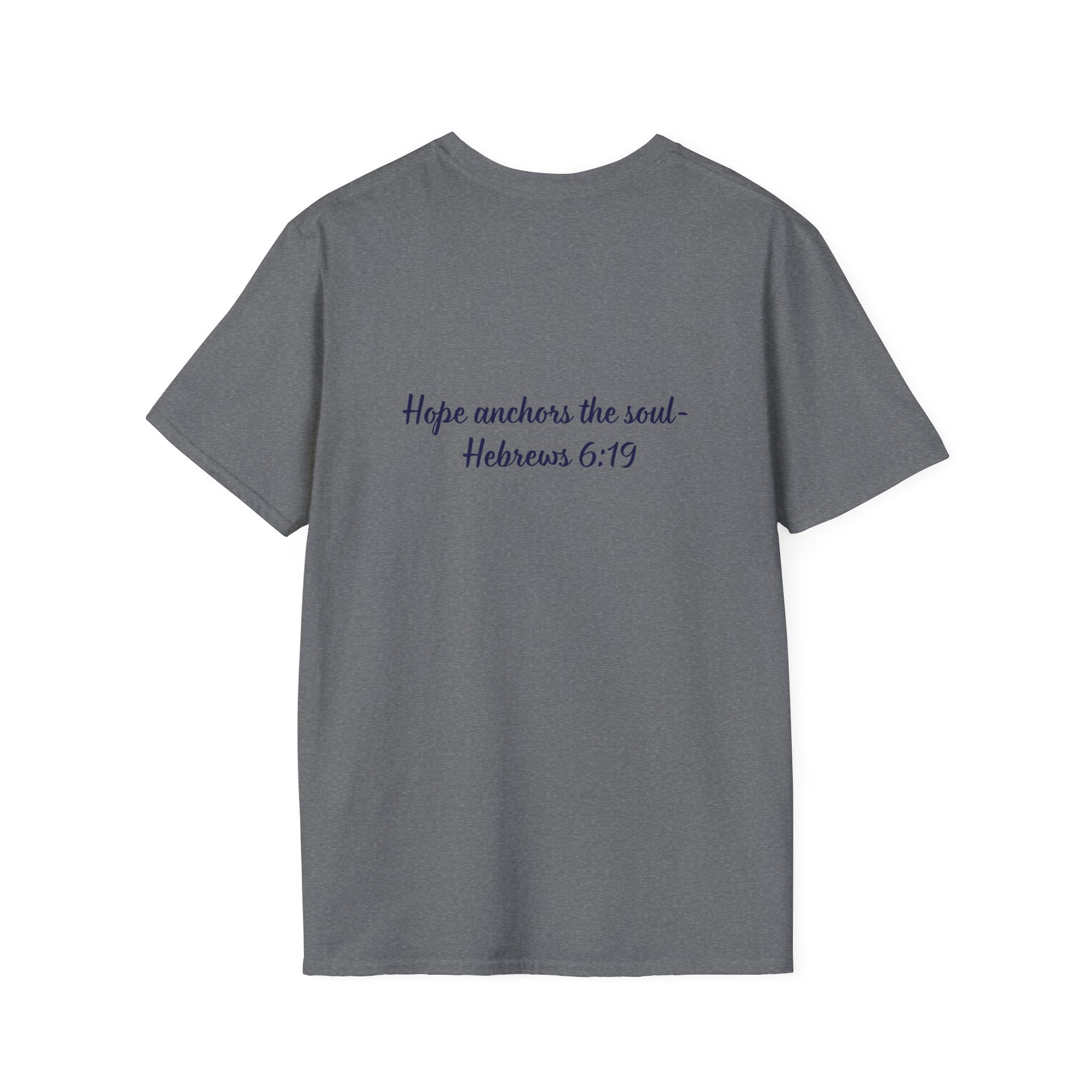 Anchor Your Hope in Me T-Shirt | Christian Anchor Design, Hebrews 6:19 Scripture Tee