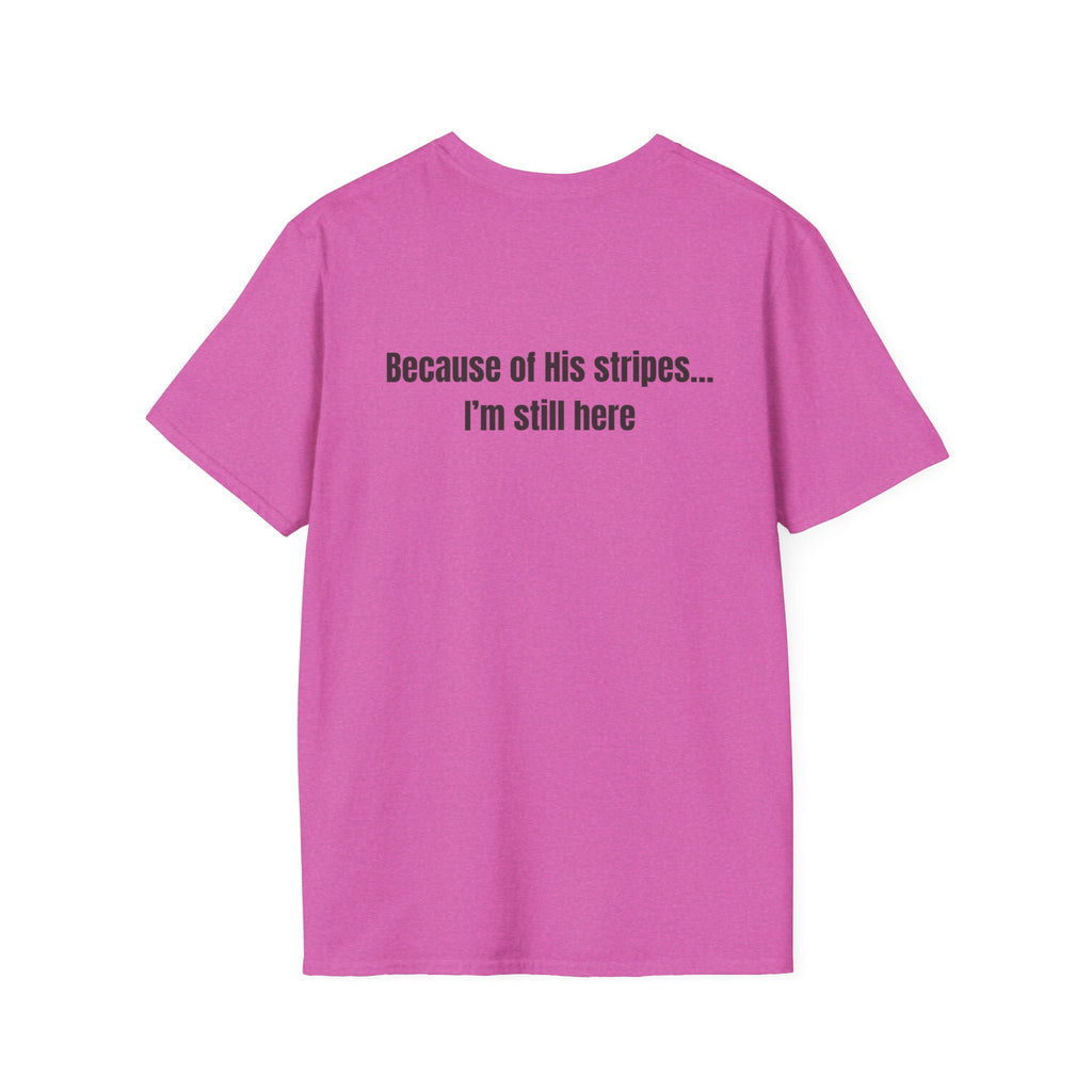 Jesus with Crown of Thorns T-Shirt | Because of His Stripes religious tee