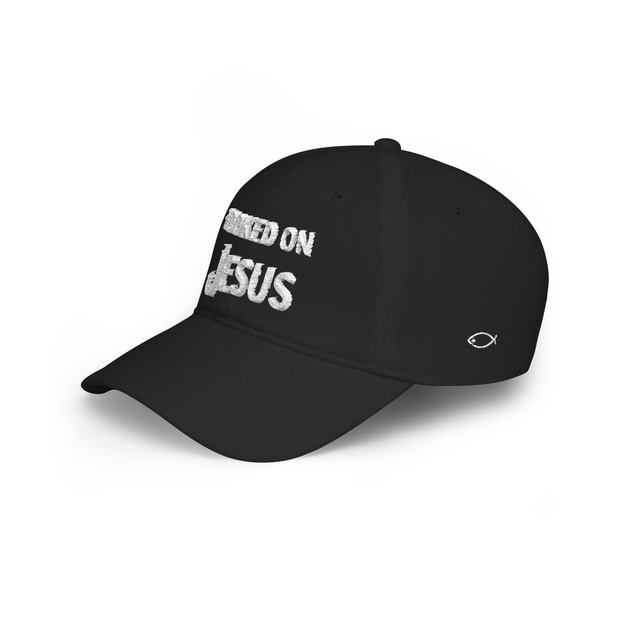 Hooked on Jesus Baseball Cap | Christian Faith Hat
