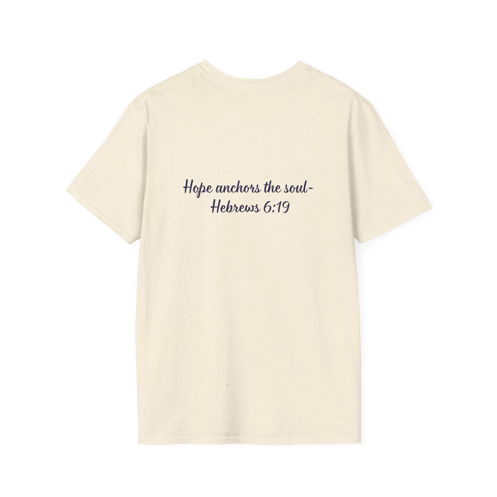 Anchor Your Hope in Me T-Shirt | Christian Anchor Design, Hebrews 6:19 Scripture Tee