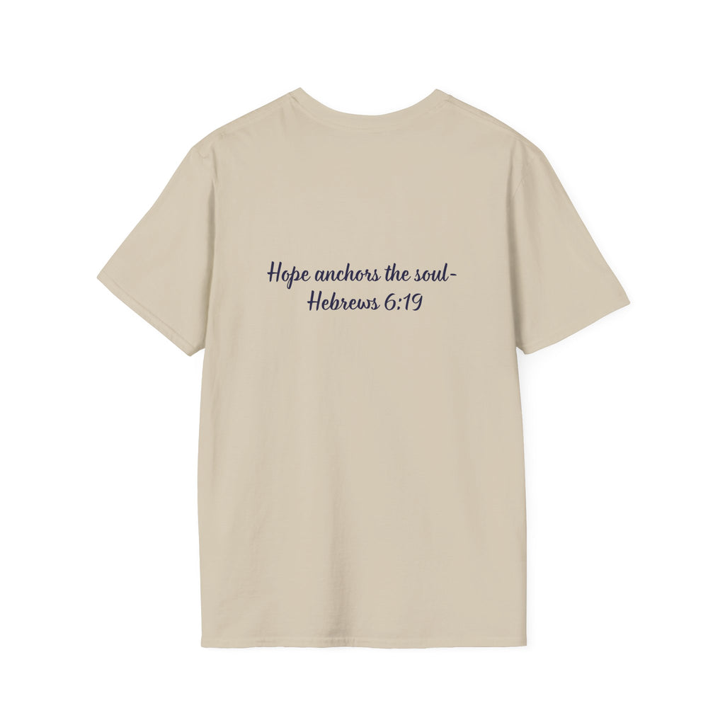Anchor Your Hope in Me T-Shirt | Christian Anchor Design, Hebrews 6:19 Scripture Tee