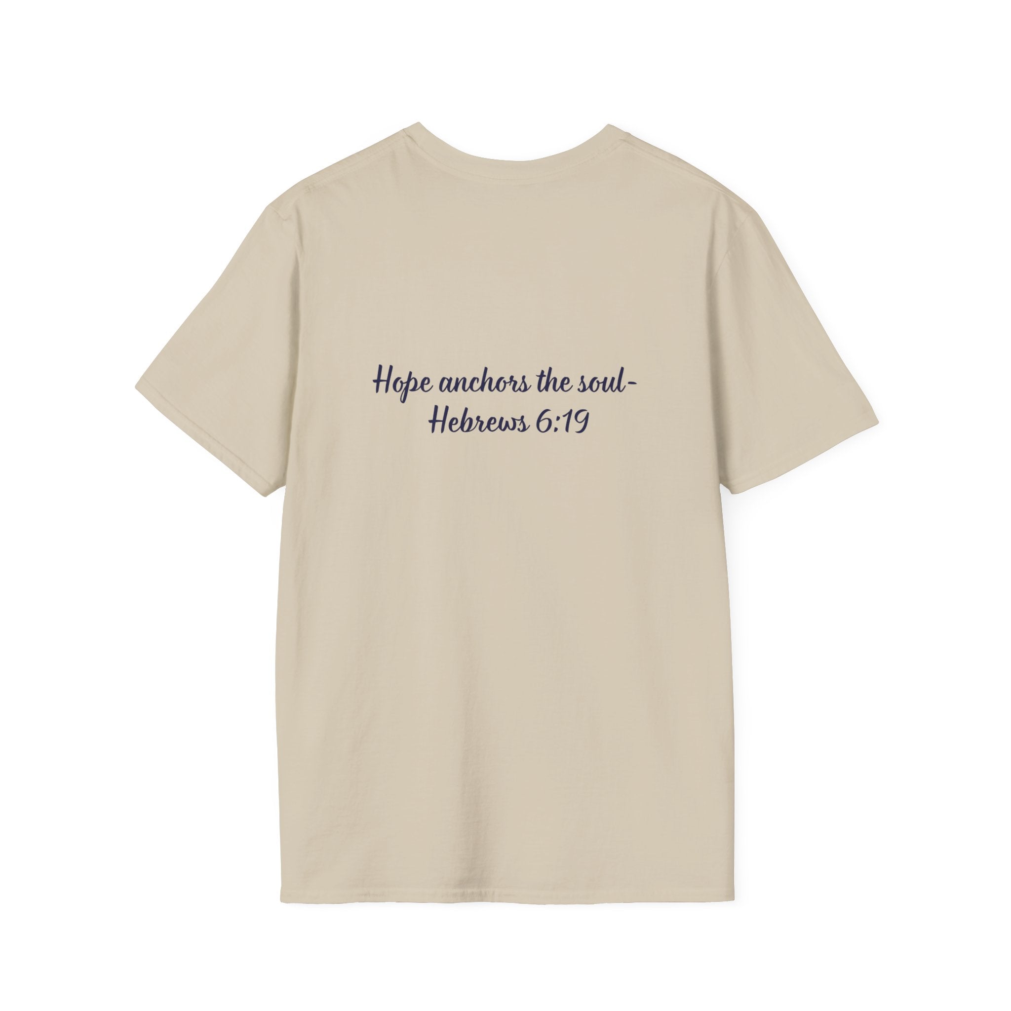 Anchor Your Hope in Me T-Shirt | Christian Anchor Design, Hebrews 6:19 Scripture Tee