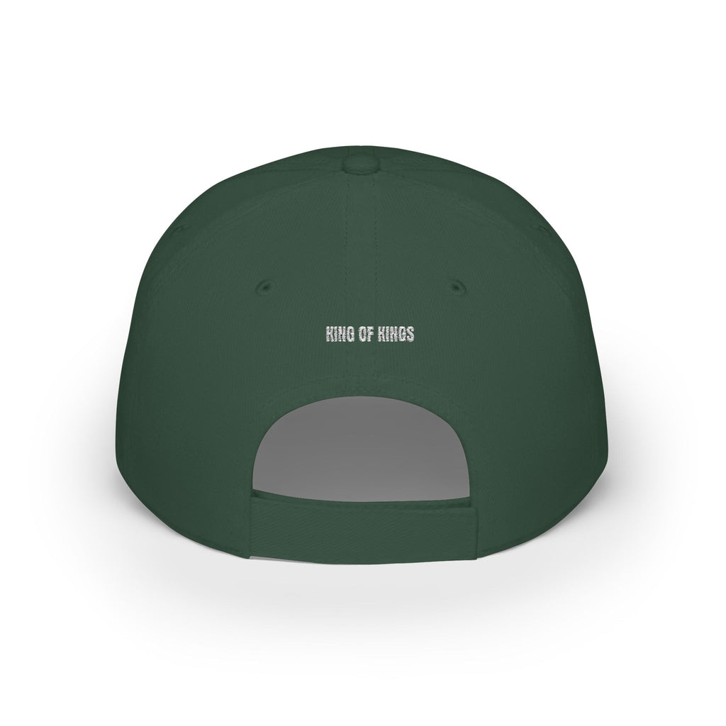 100% Chance Jesus Reigns Baseball Cap | Christian Faith Hat, Religious Embroidered
