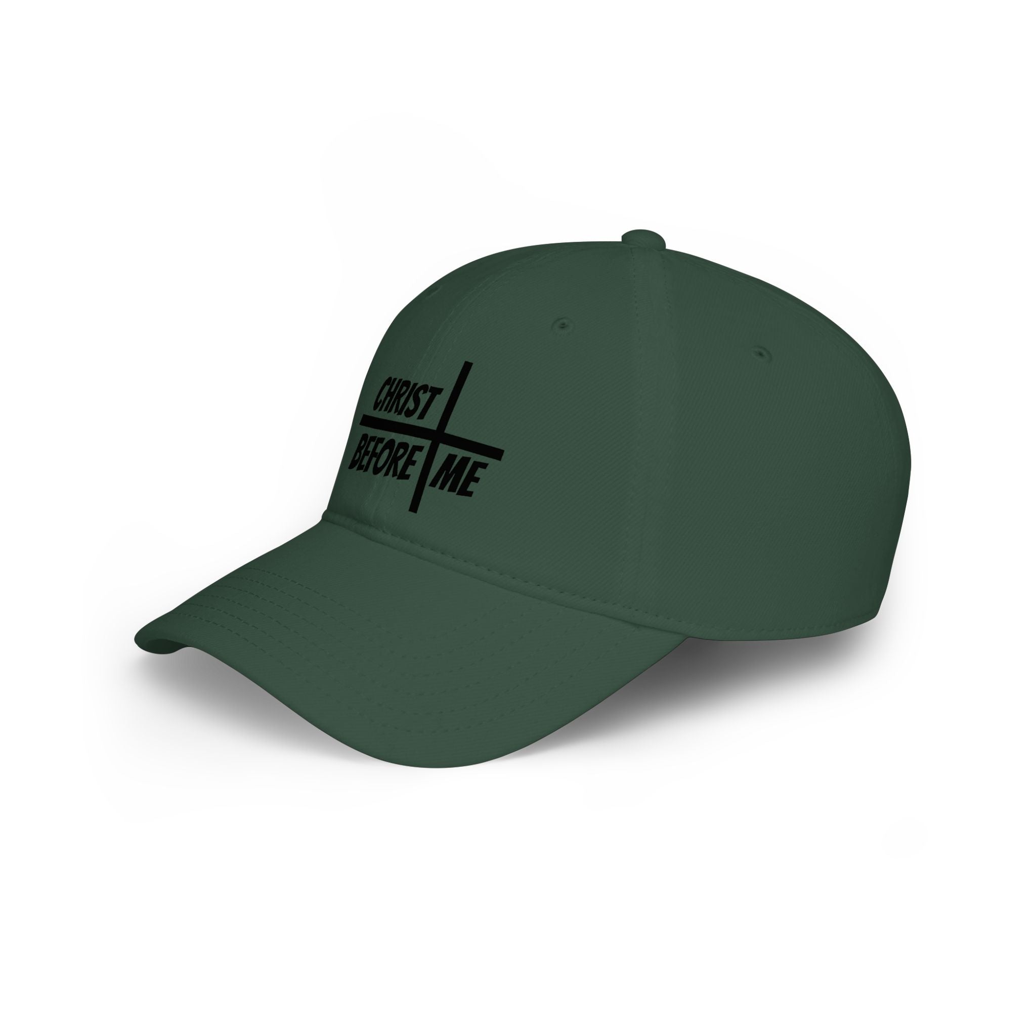 Christ Before Me Baseball Cap | Christian Cross Faith Hat