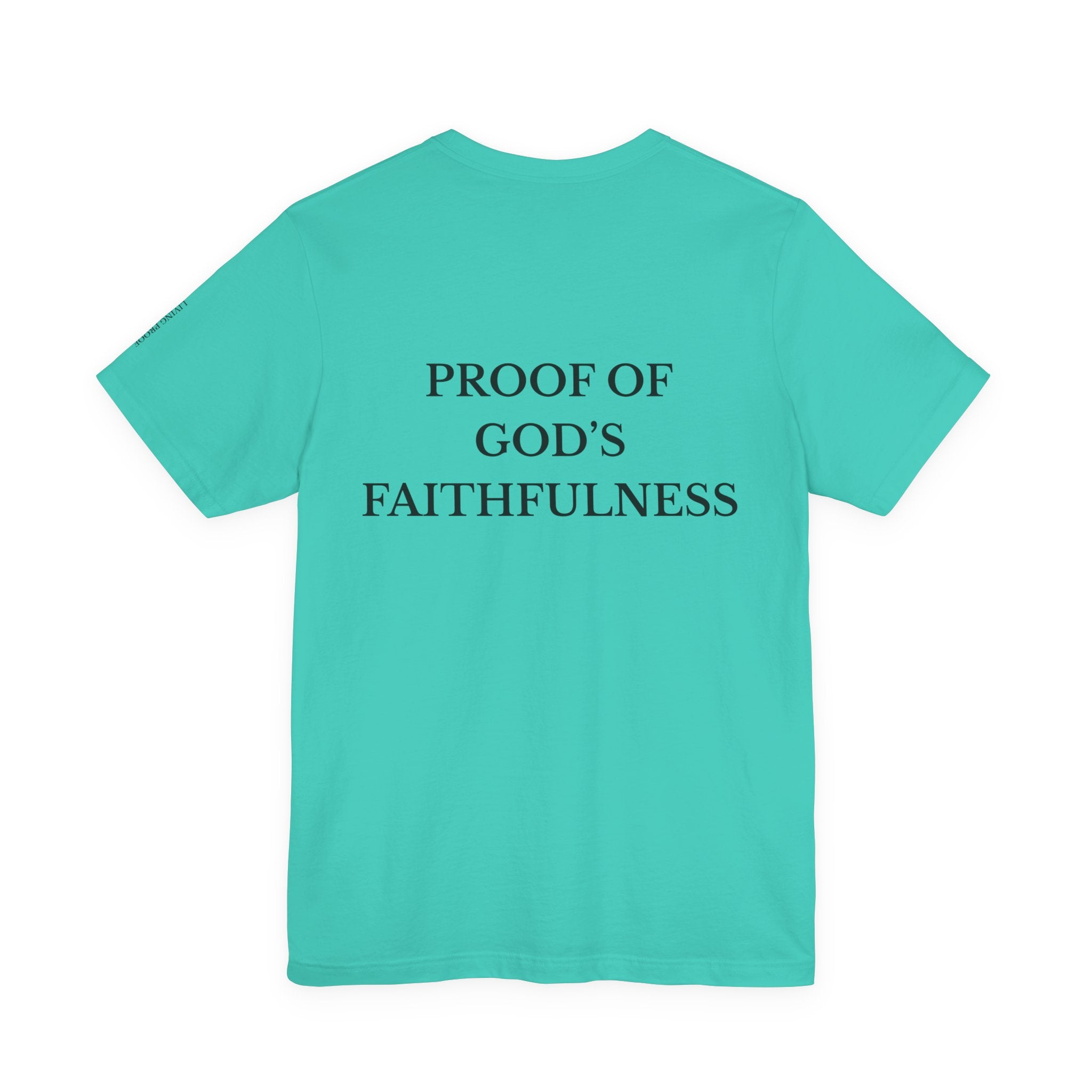 Hebrews 10:23 Cross T-Shirt | Proof of God's Faithfulness Tee