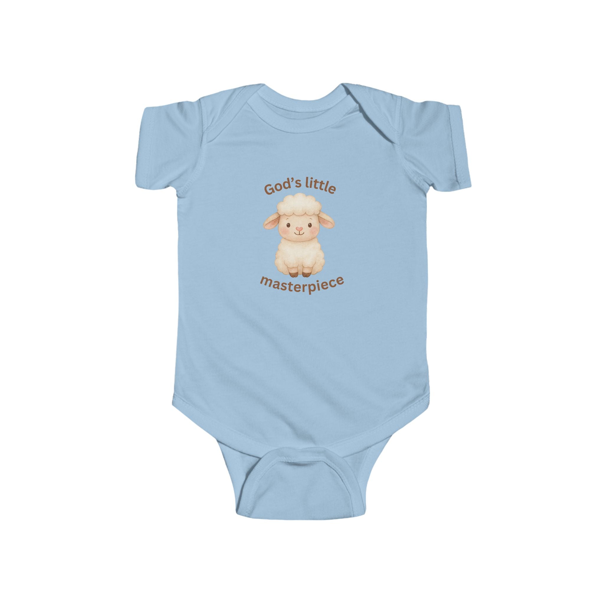 God's Little Masterpiece Lamb Infant Bodysuit | Baby Onesie