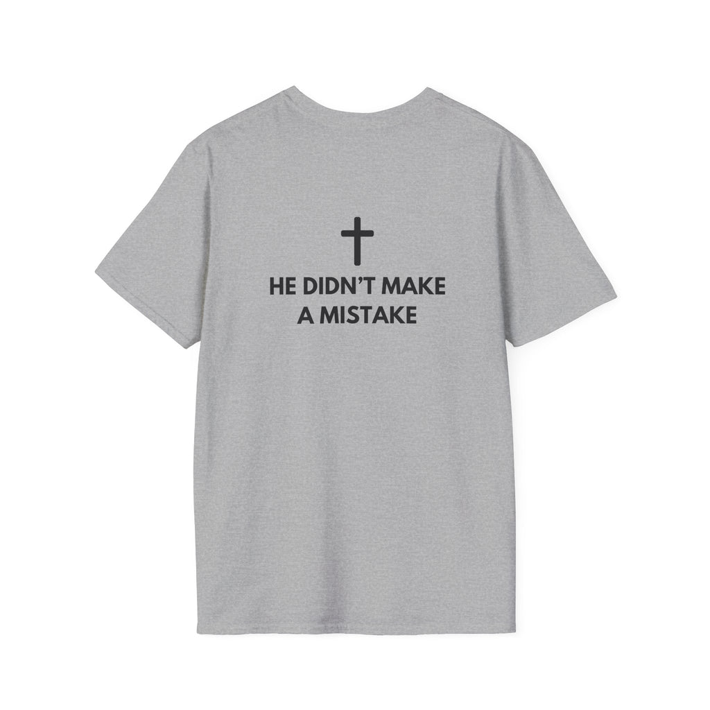 My Body Has Limits My God Doesn't wheelchair faith T-Shirt | He Didn't Make a Mistake back cross