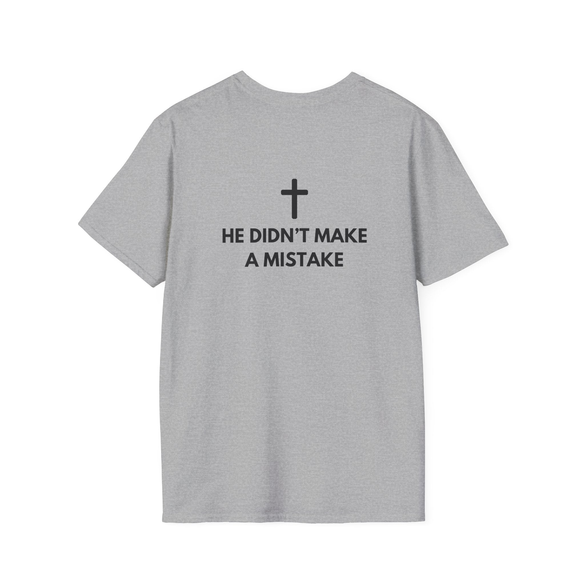 My Body Has Limits My God Doesn't wheelchair faith T-Shirt | He Didn't Make a Mistake back cross