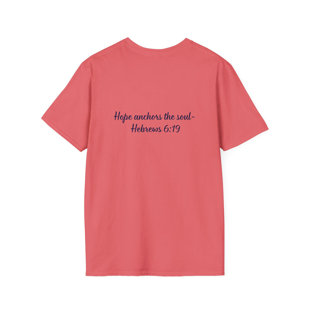Anchor Your Hope in Me T-Shirt | Christian Anchor Design, Hebrews 6:19 Scripture Tee